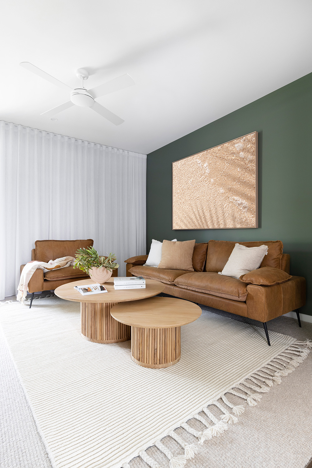Jonah Coffee Table - Natural - 70cm - Image 2