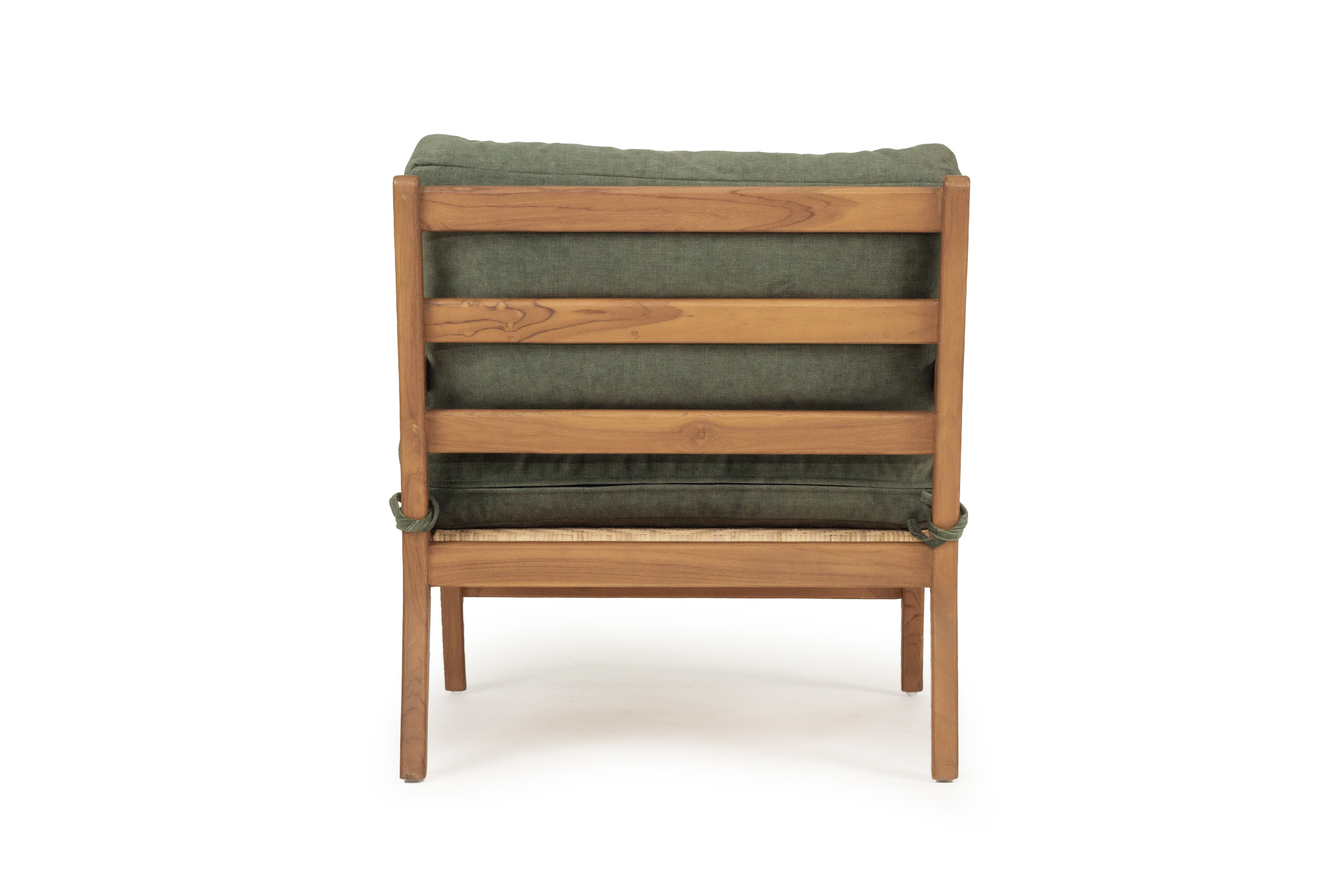 Olivia Armchair with Olive Upholstery - Image 6