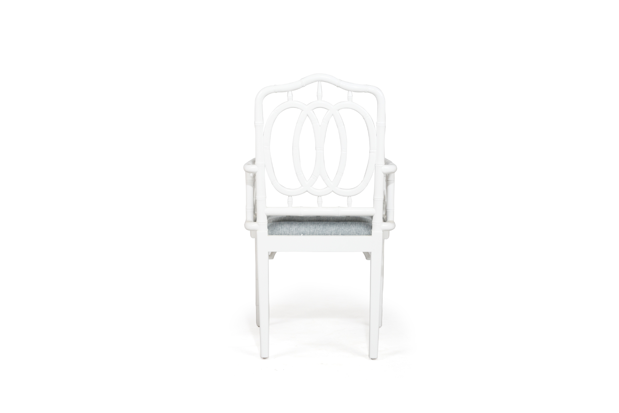 Chippendale Ring Armchair - White - Image 6