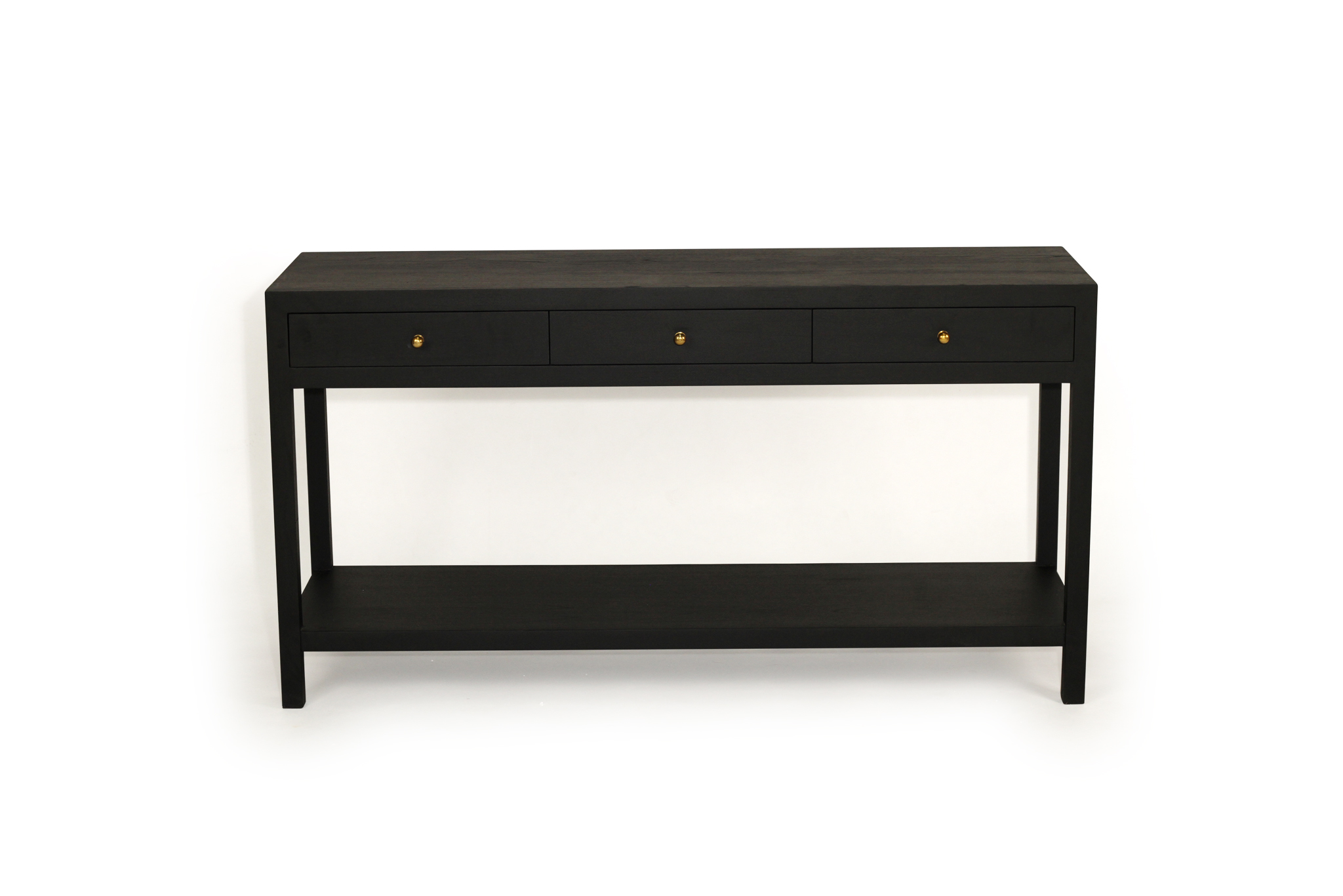 Lindsay Console Table 150cm - Black - Image 4
