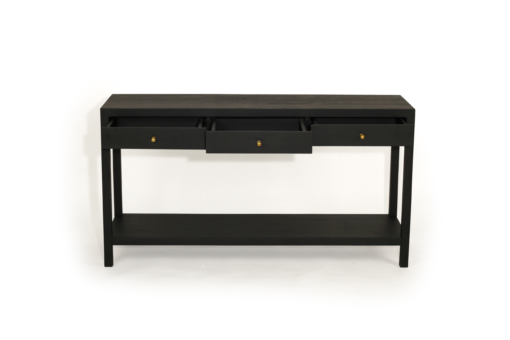 Lindsay Console Table 150cm - Black - Image 5