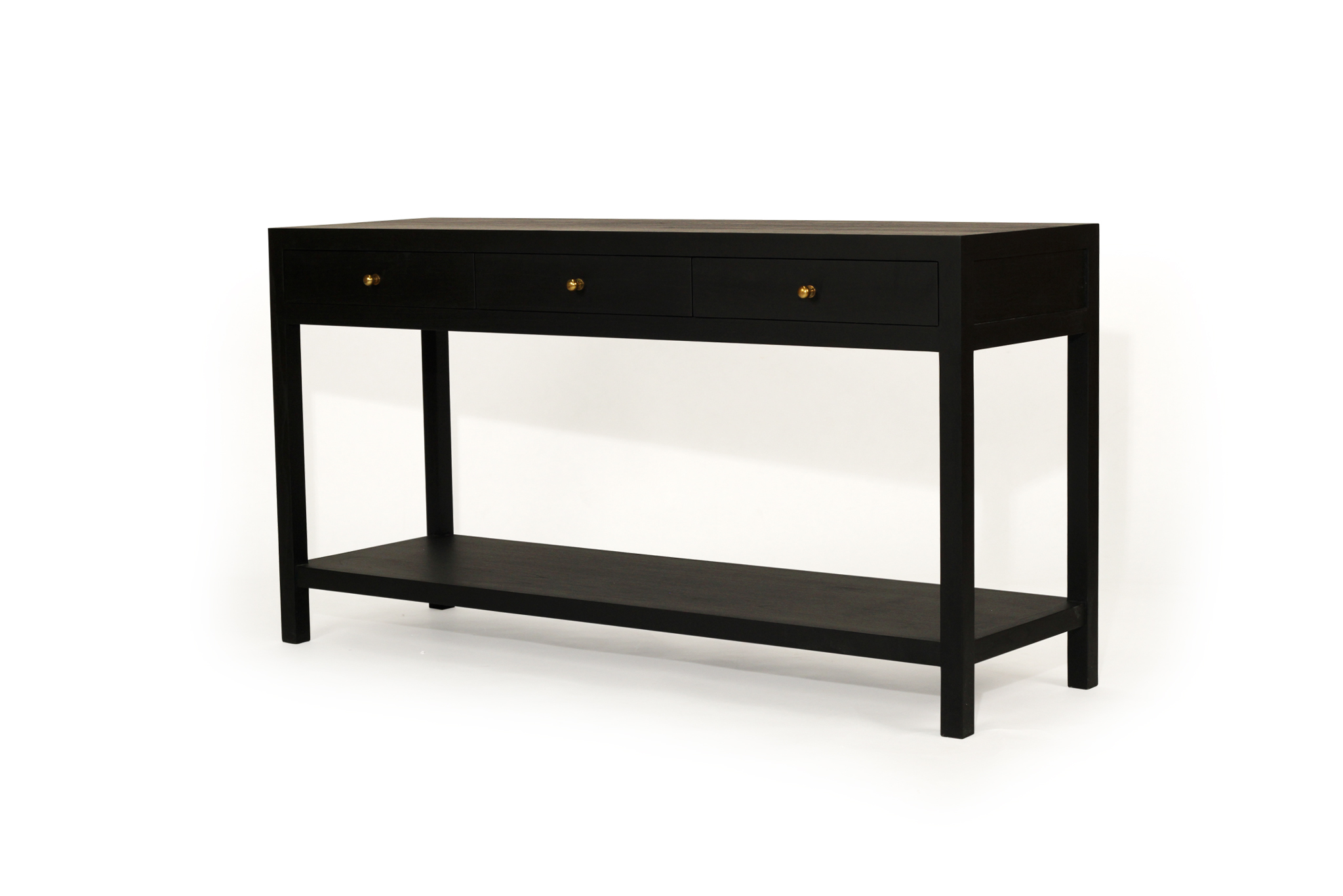 Lindsay Console Table 150cm - Black - Image 3