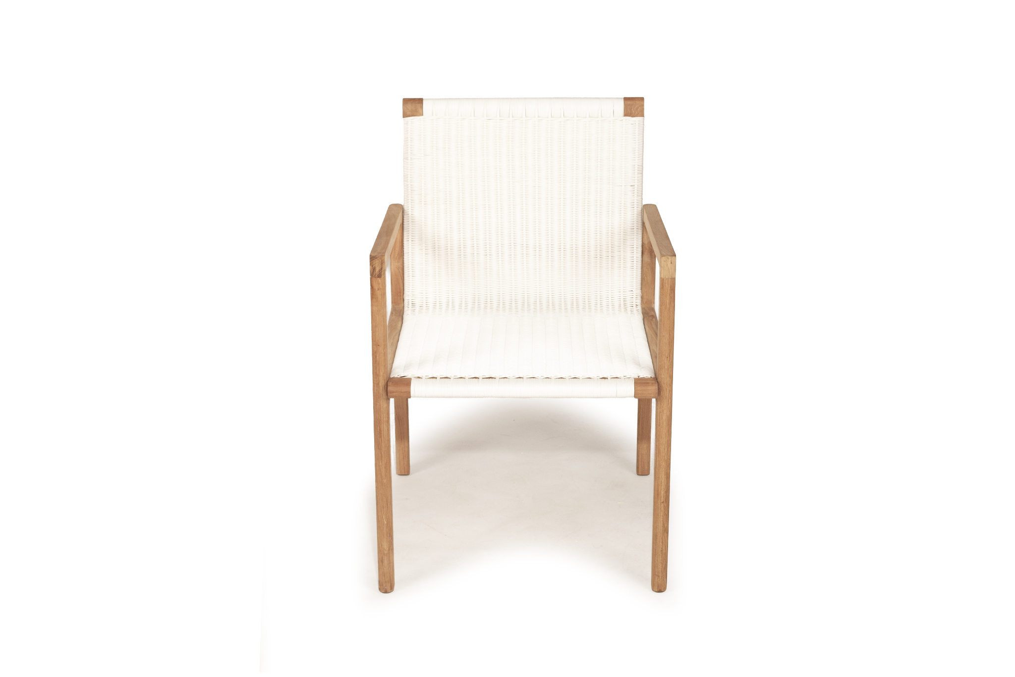 Peninsular Outdoor Chair - White - Image 4