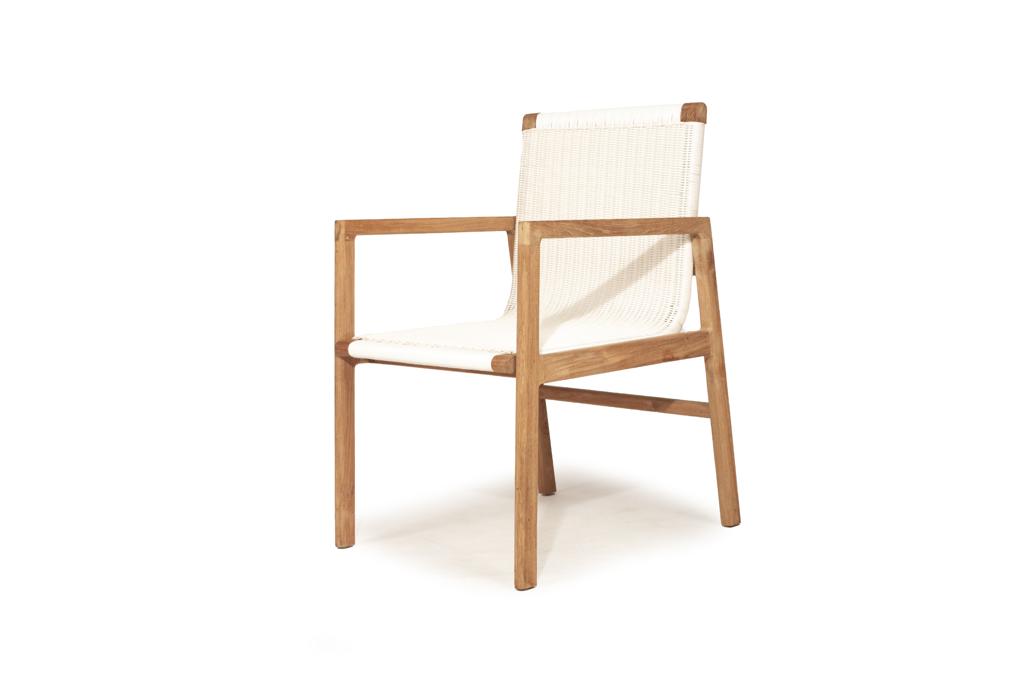 Peninsular Outdoor Chair - White