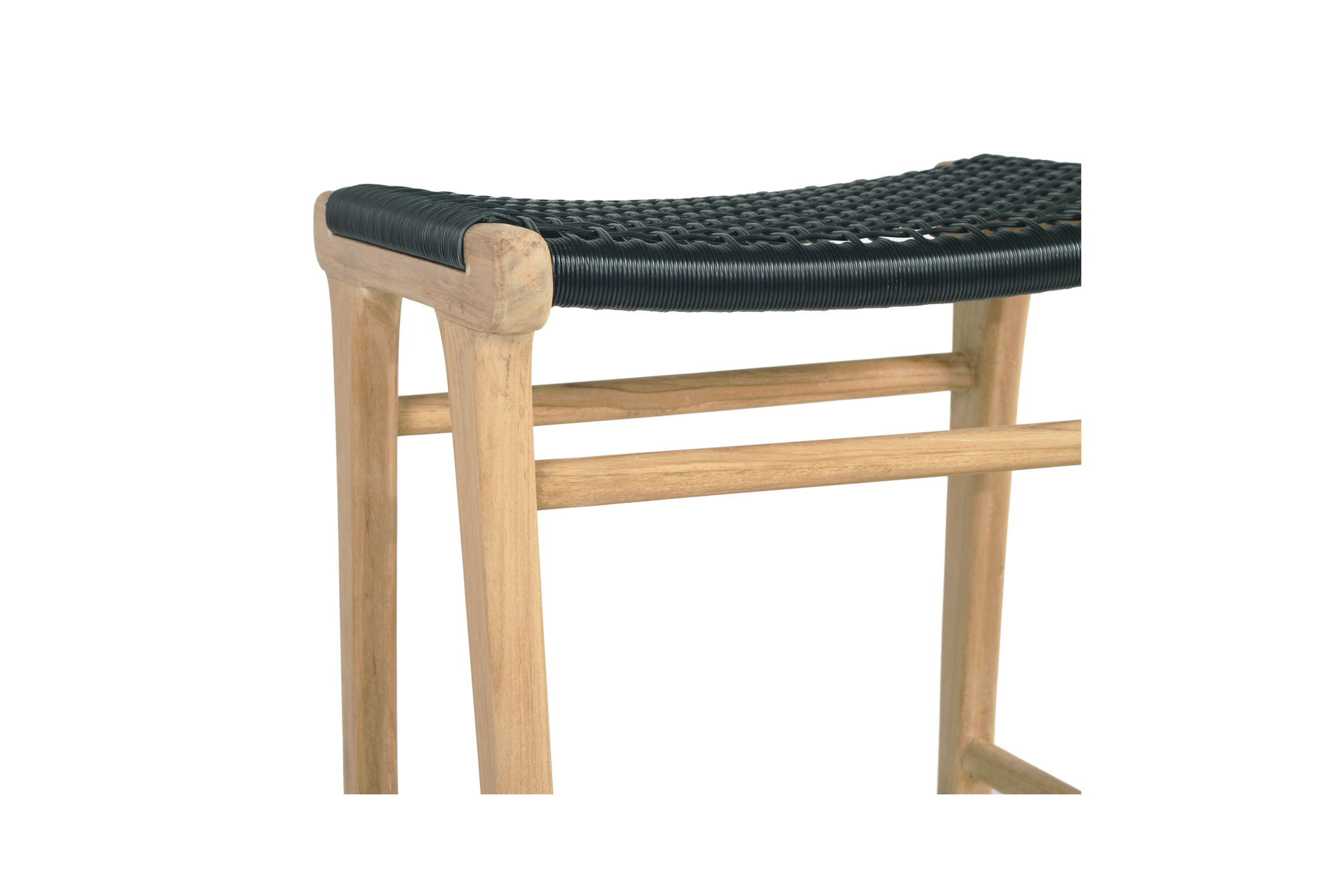 Zen Backless Counter Stool - Black - Image 6