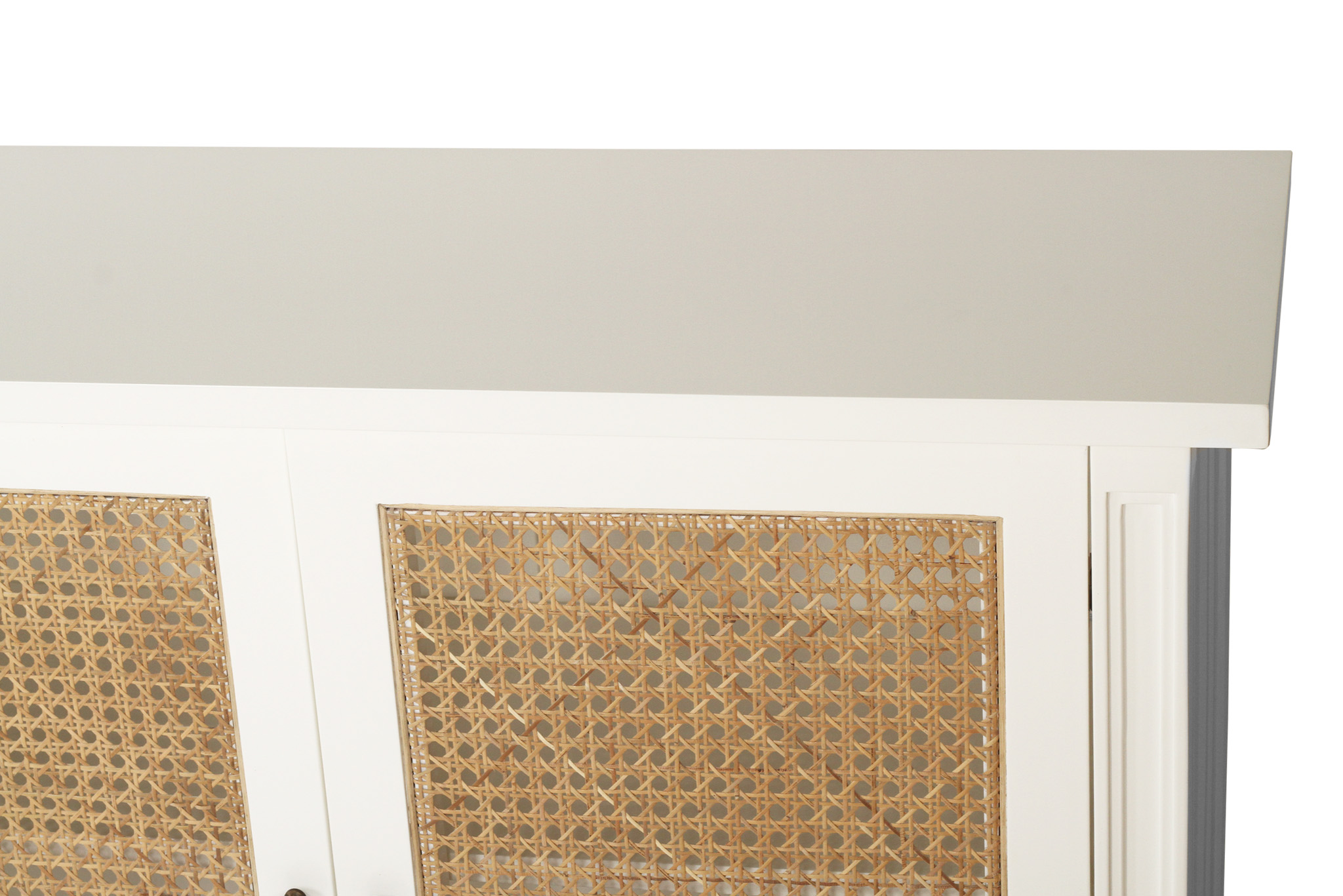 Hamilton Six Door Sideboard - White - Image 6