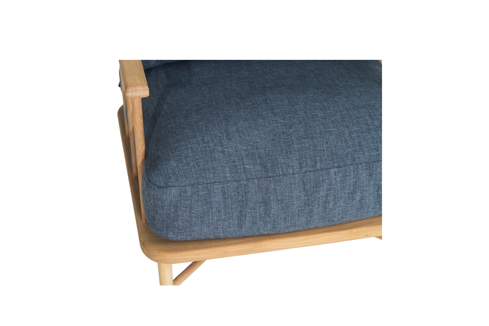 Ocea Armchair- Ink Blue Cushions - Image 9