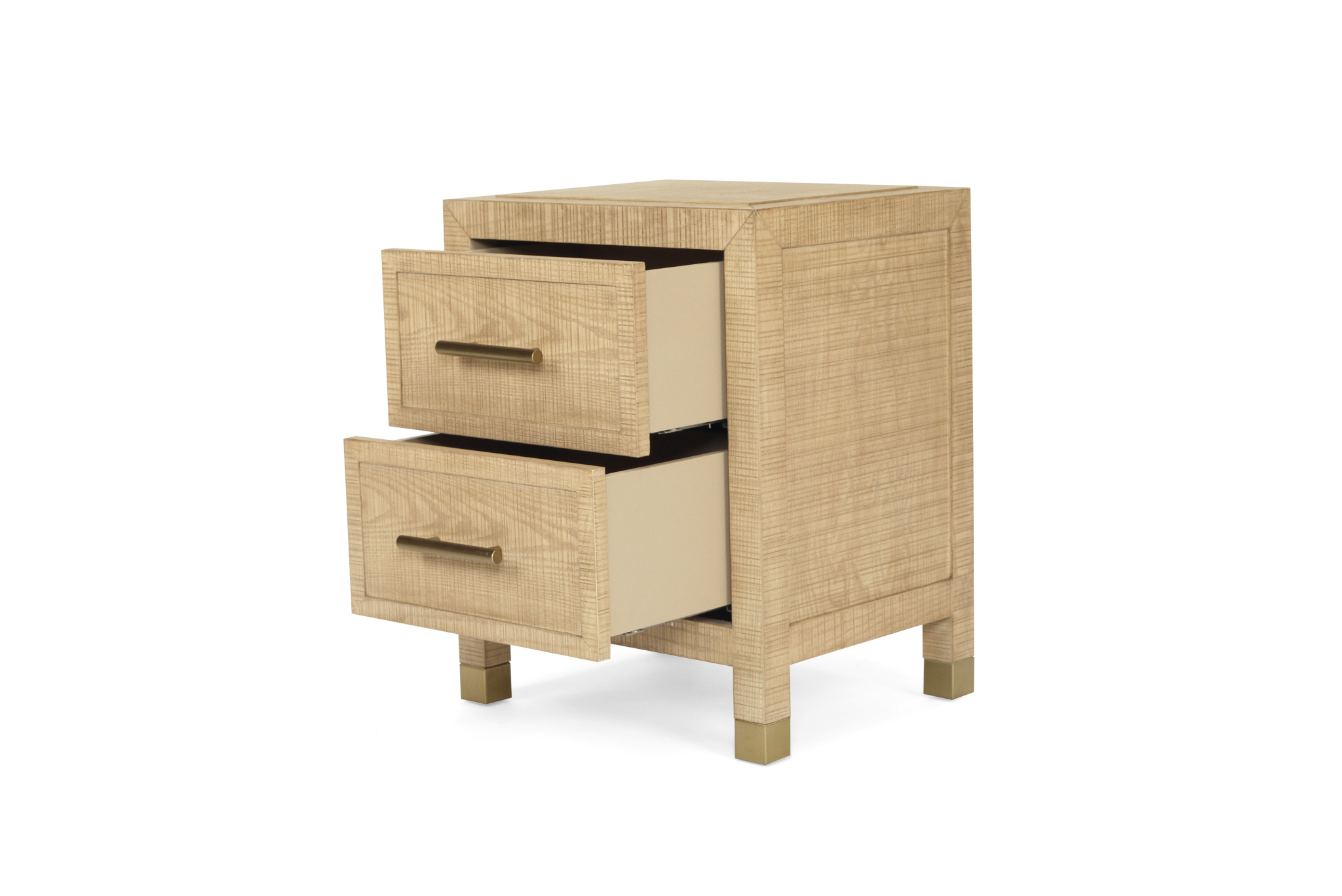 Raffles Nightstand - 2 Drawer - Natural - Image 5