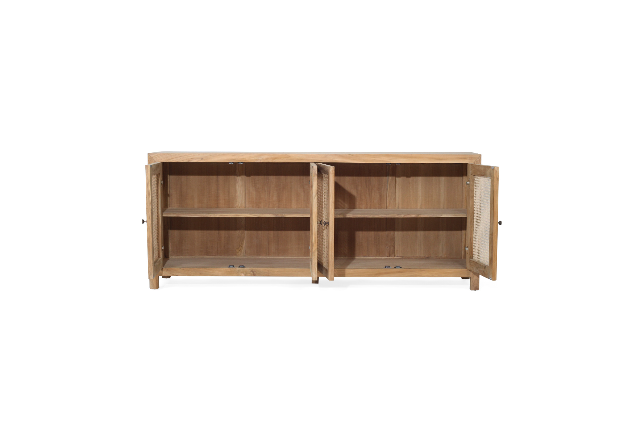 Charlie Four Door Sideboard - Natural - Image 4