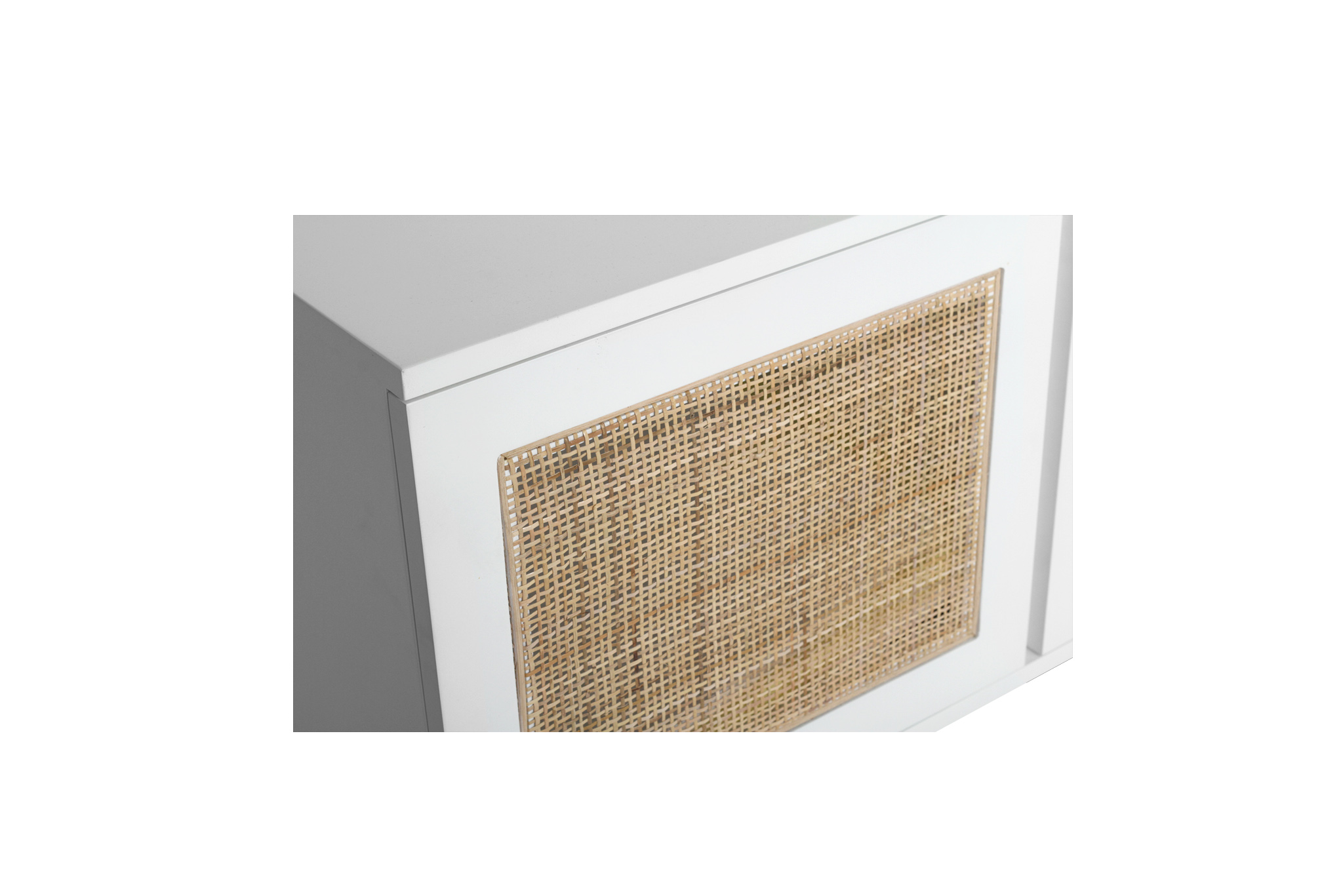 Clovelly Entertainment Unit - Four Door - White - Image 7