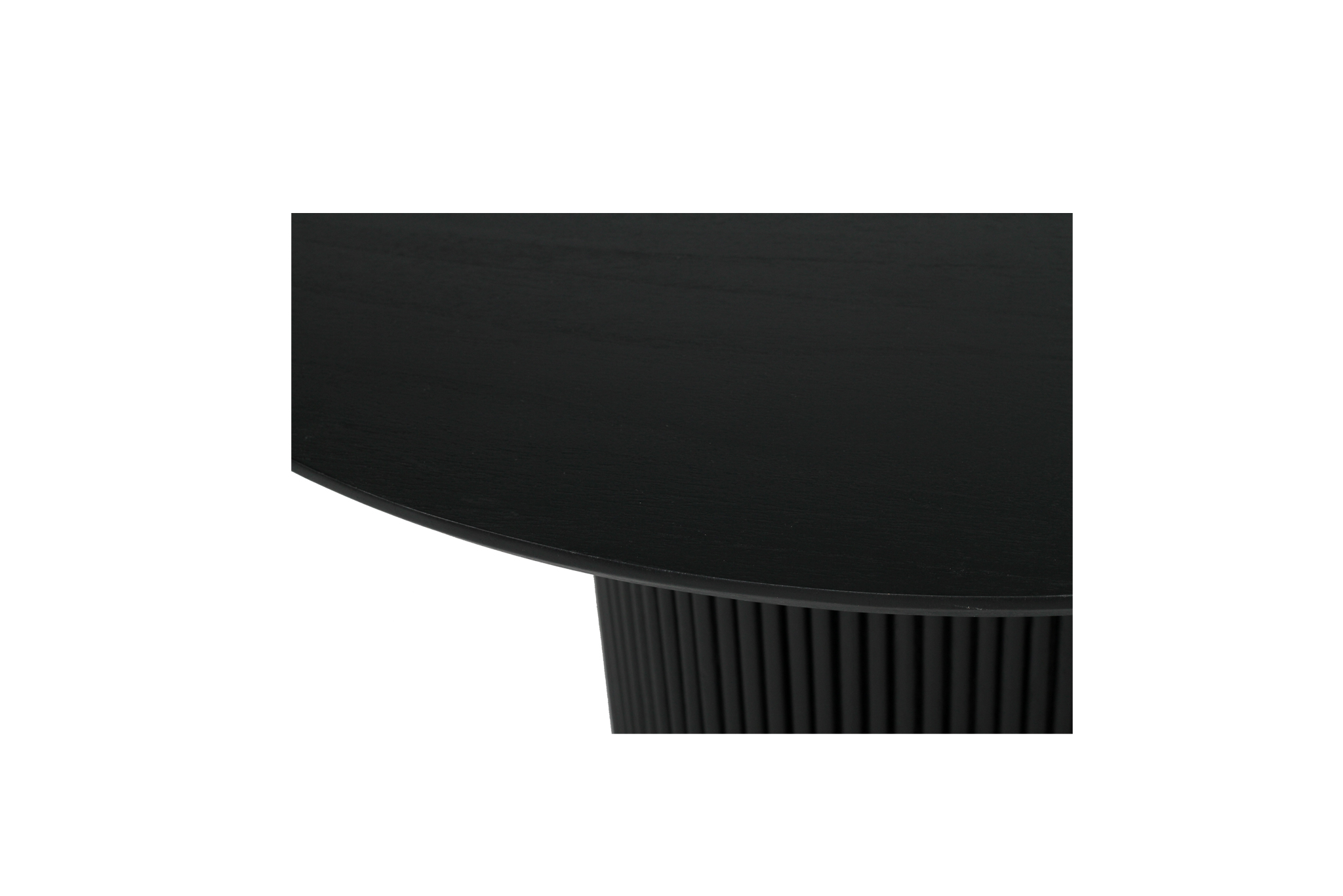 Jonah Round Dining Table - 1.2m - Black - Image 4