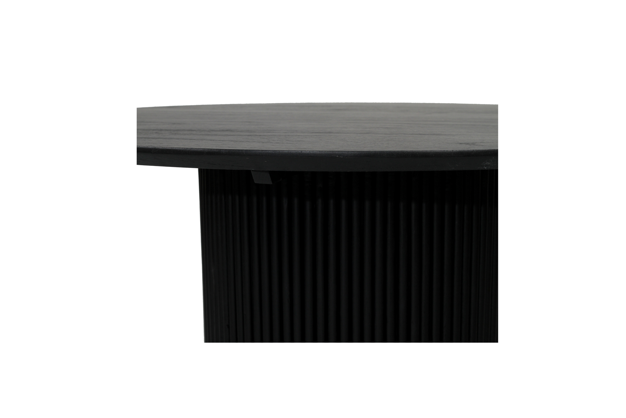 Jonah Round Dining Table - 1.2m - Black - Image 5