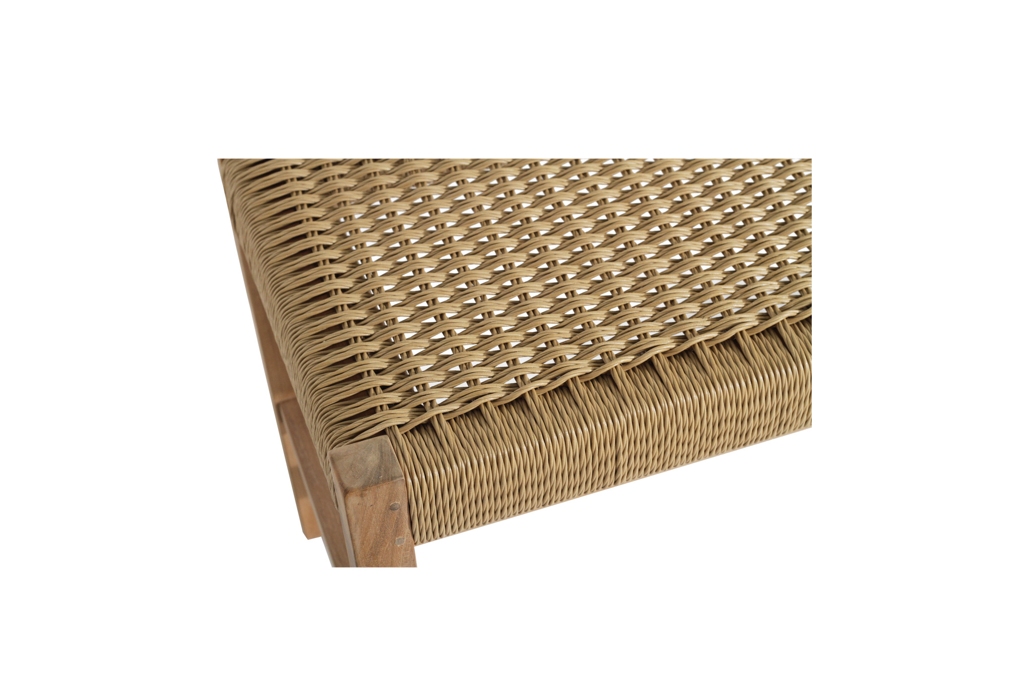 Sabai Woven Bench Seat - Sand - Close Weave -2m - Image 5