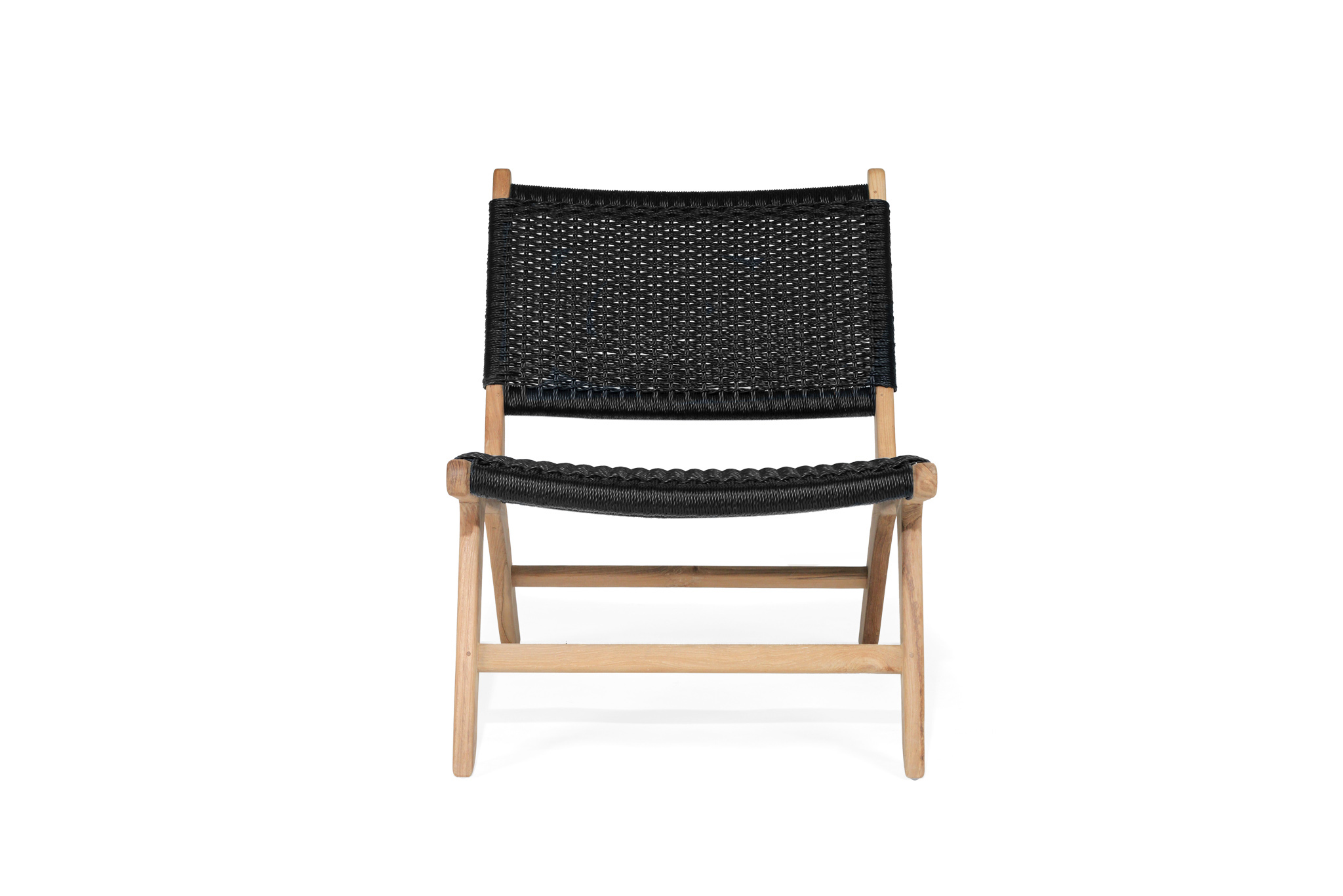 Zen Accent Chair - Black (Close Weave) - Image 2
