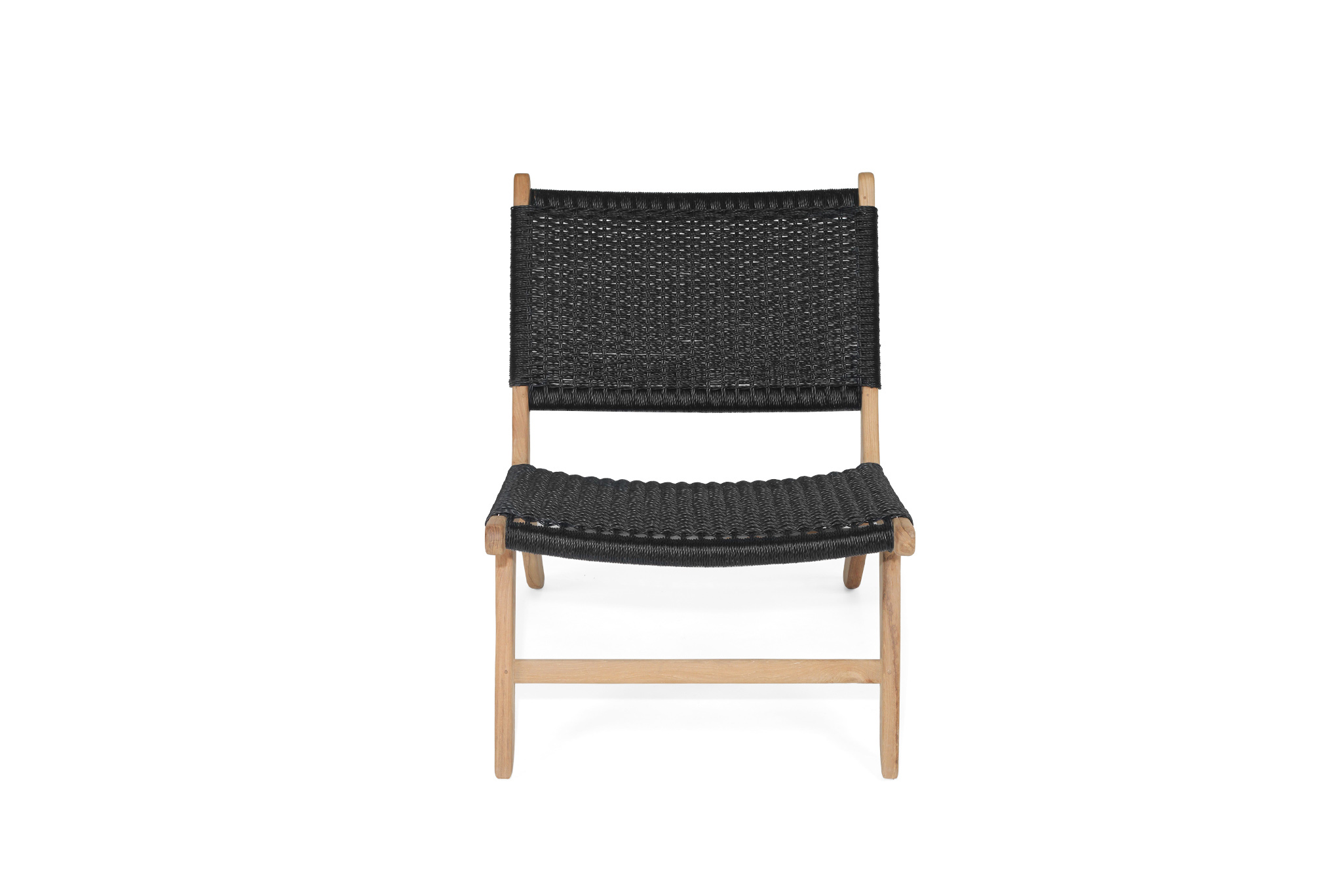 Zen Accent Chair - Black (Close Weave) - Image 3