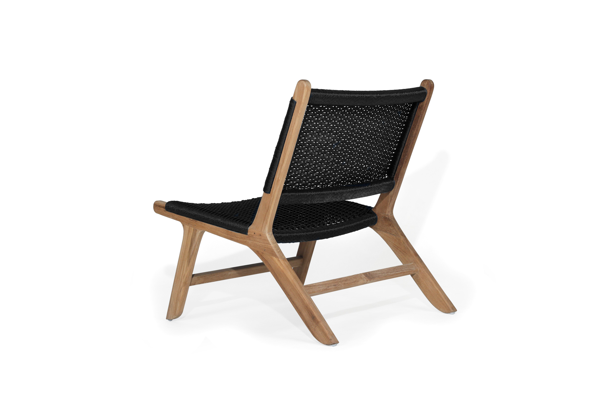 Zen Accent Chair - Black (Close Weave) - Image 5