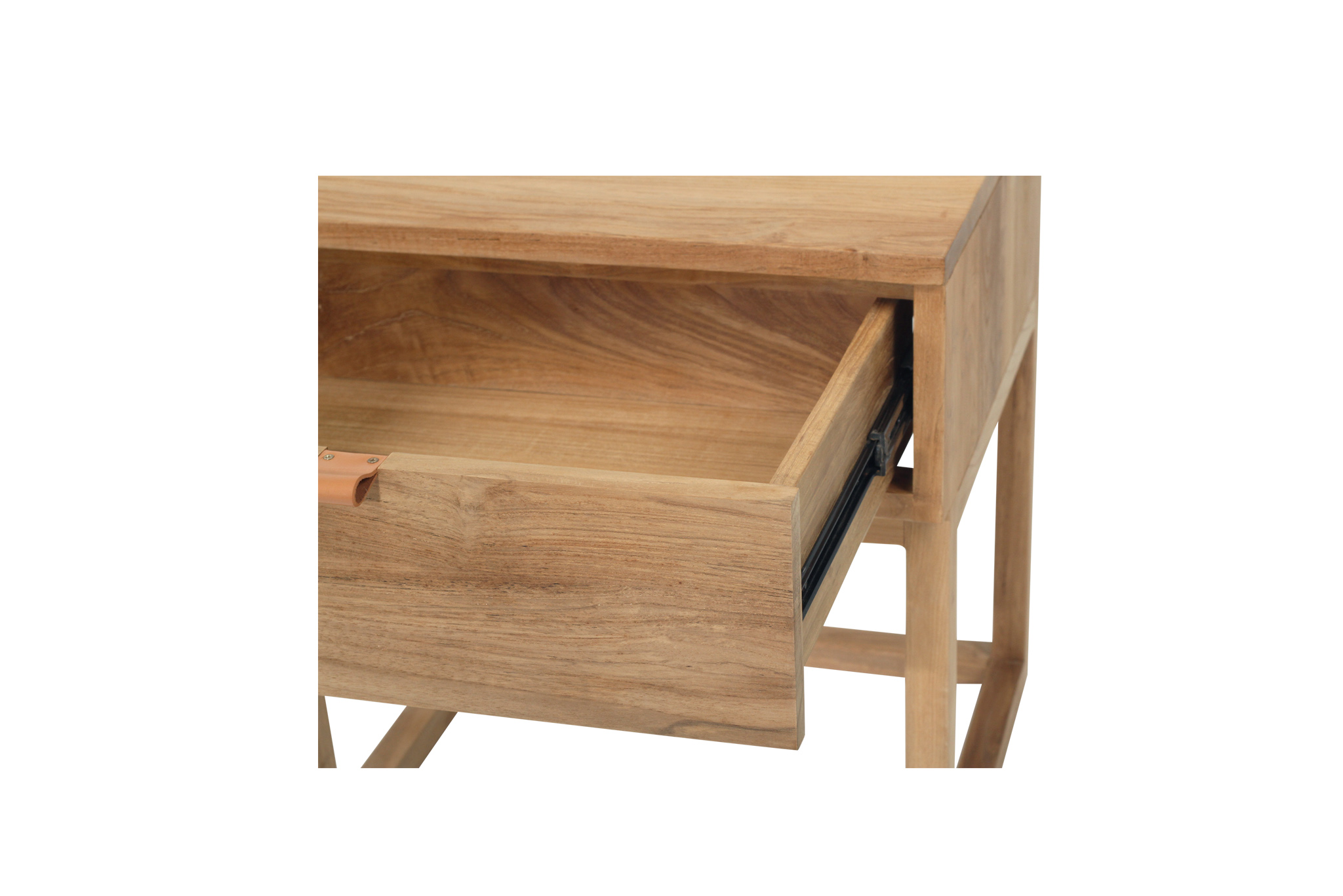 Flynn Bedside Table - Natural - Image 8