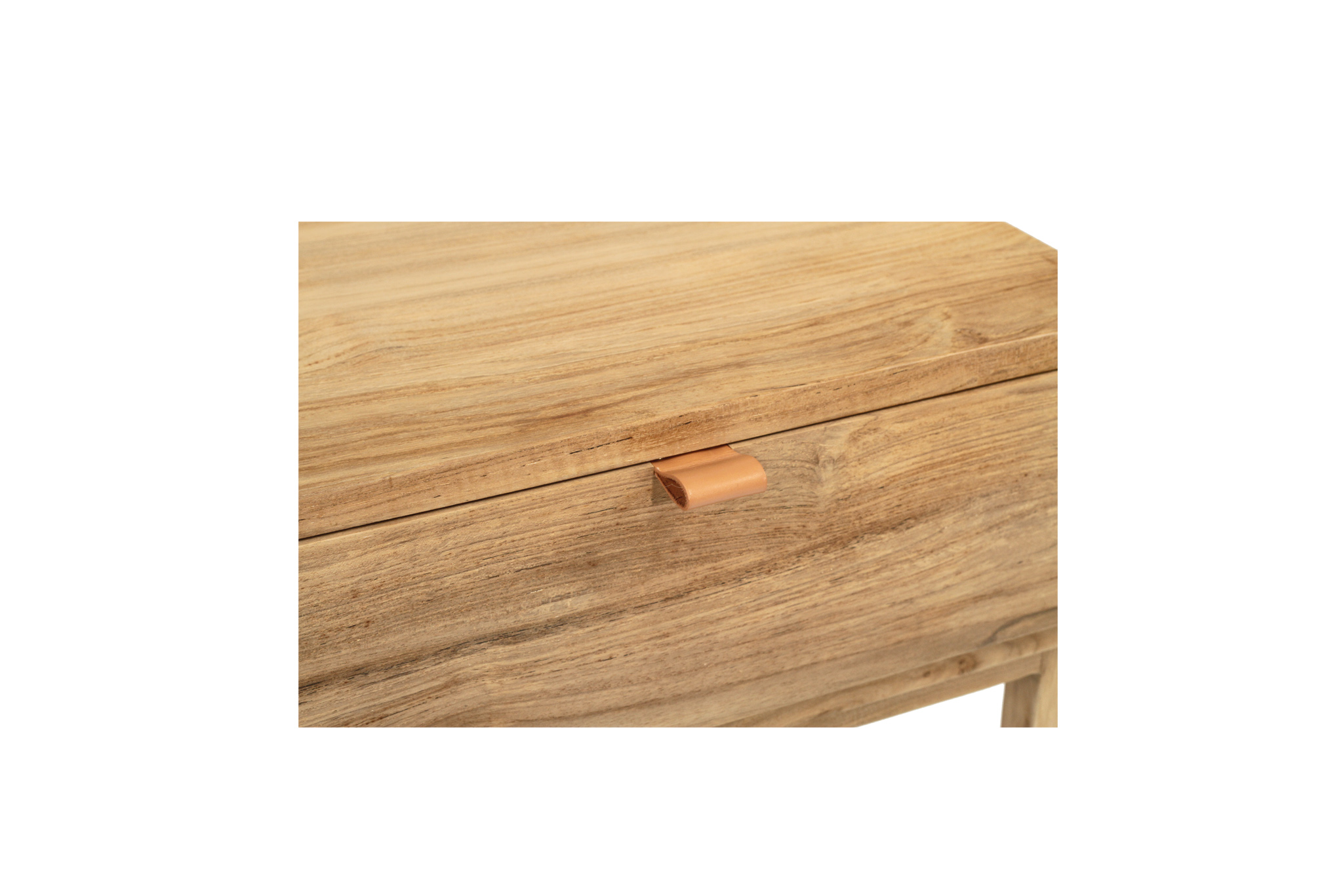 Flynn Bedside Table - Natural - Image 9
