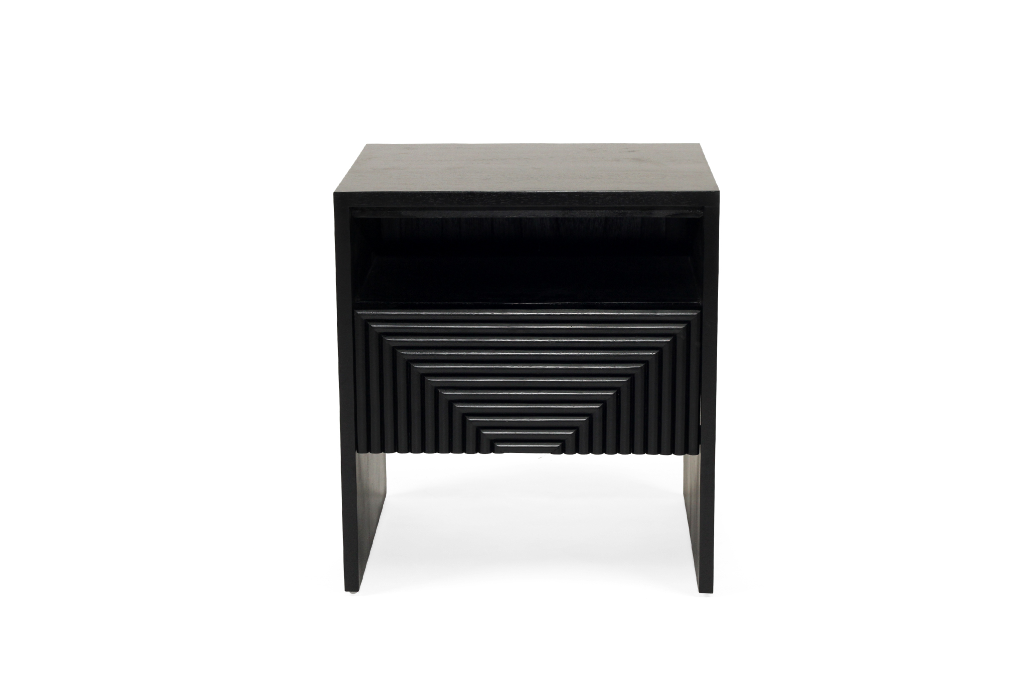 Hunter Bedside Table - Black - Image 4