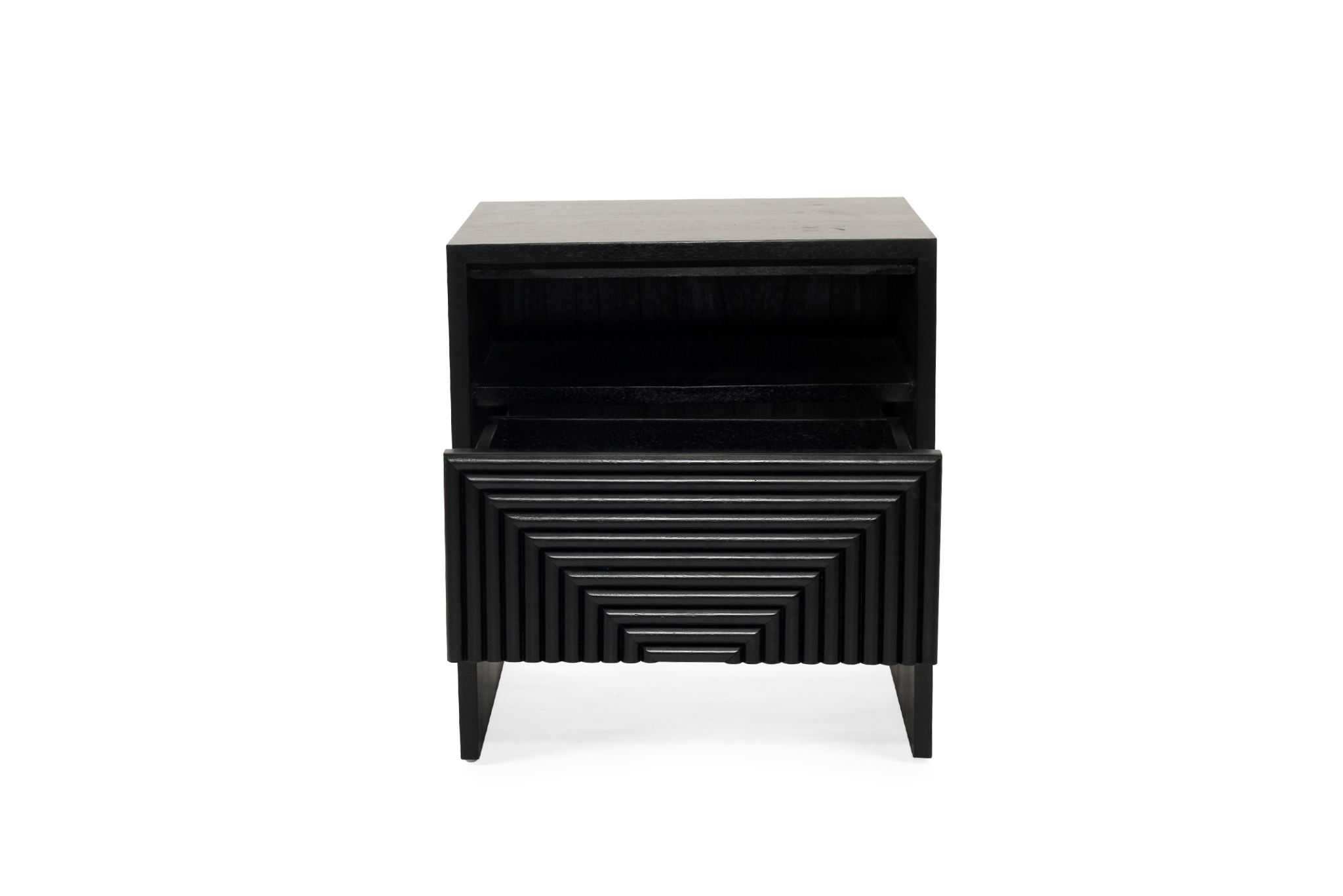 Hunter Bedside Table - Black - Image 5