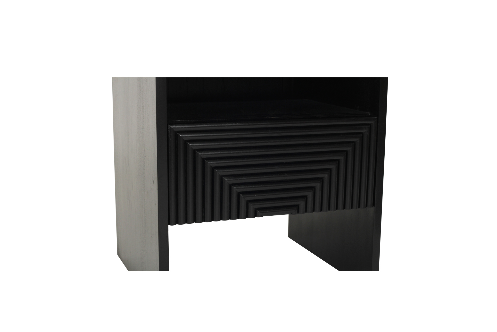 Hunter Bedside Table - Black - Image 9