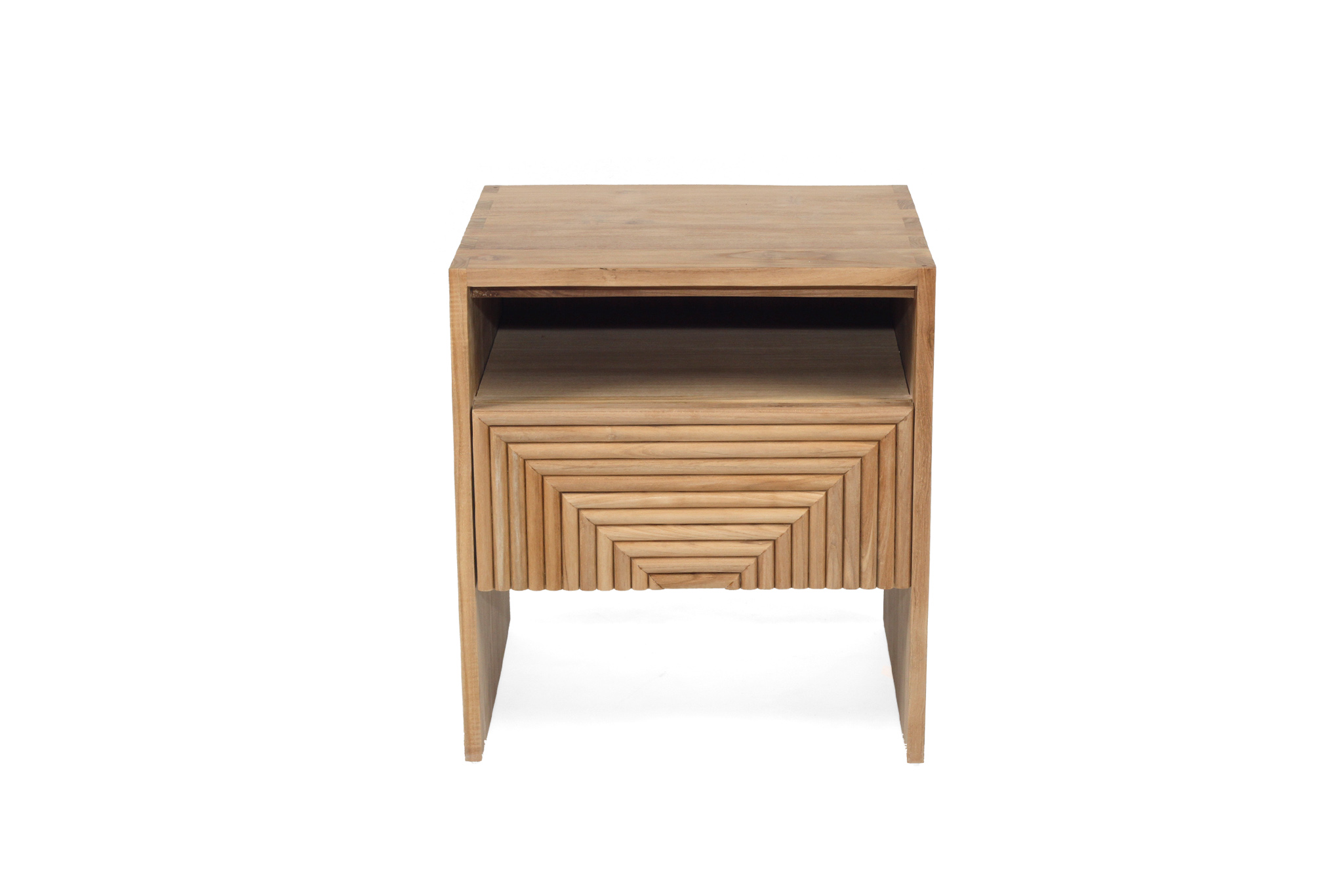 Hunter Bedside Table - Natural - Image 4