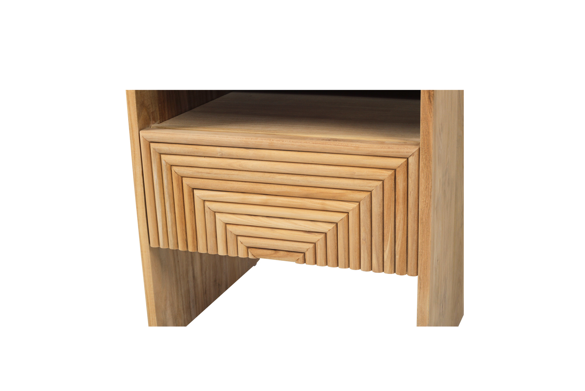 Hunter Bedside Table - Natural - Image 9