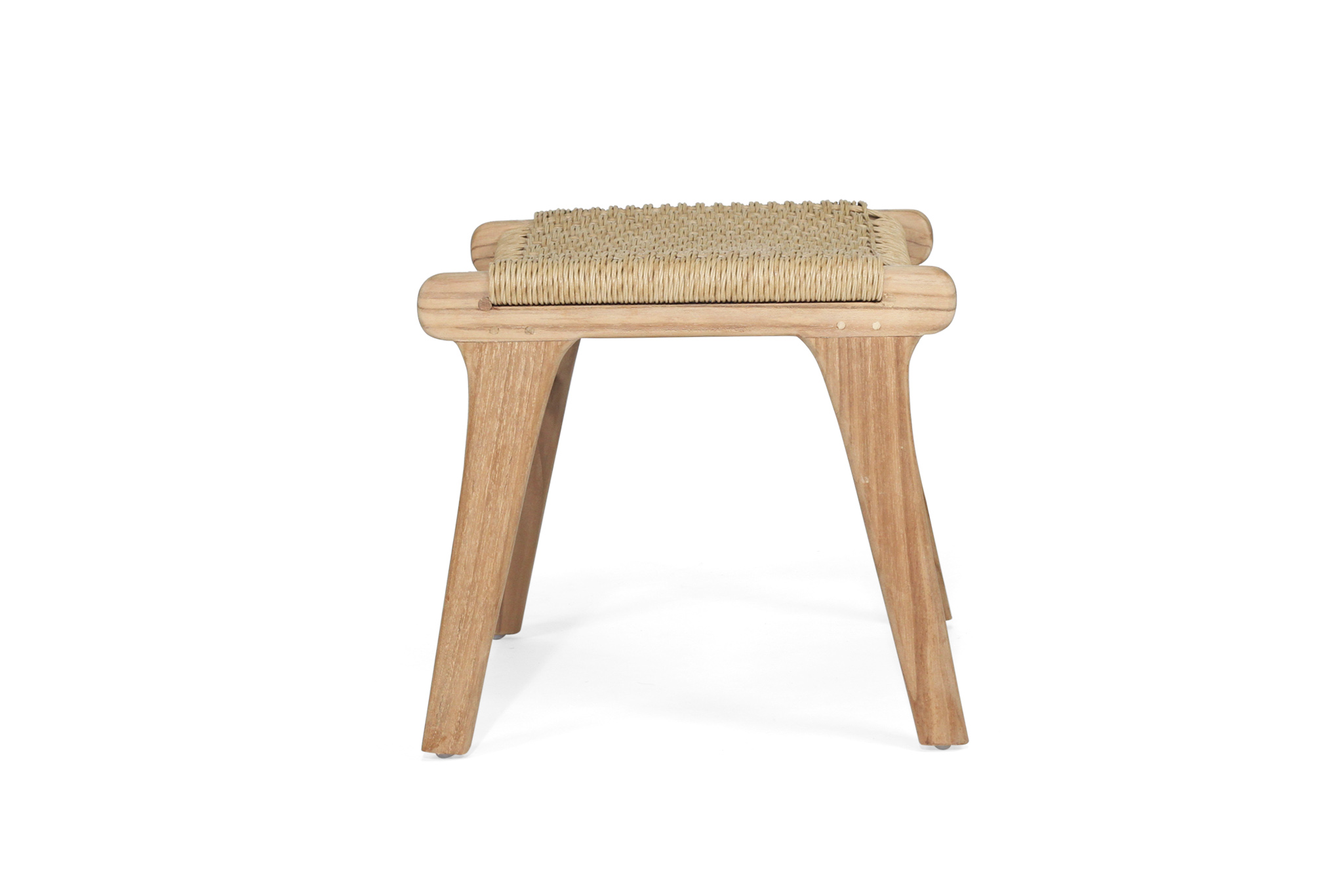 Zen Lazy Chair Ottoman - Sand (Close Weave) - Image 4