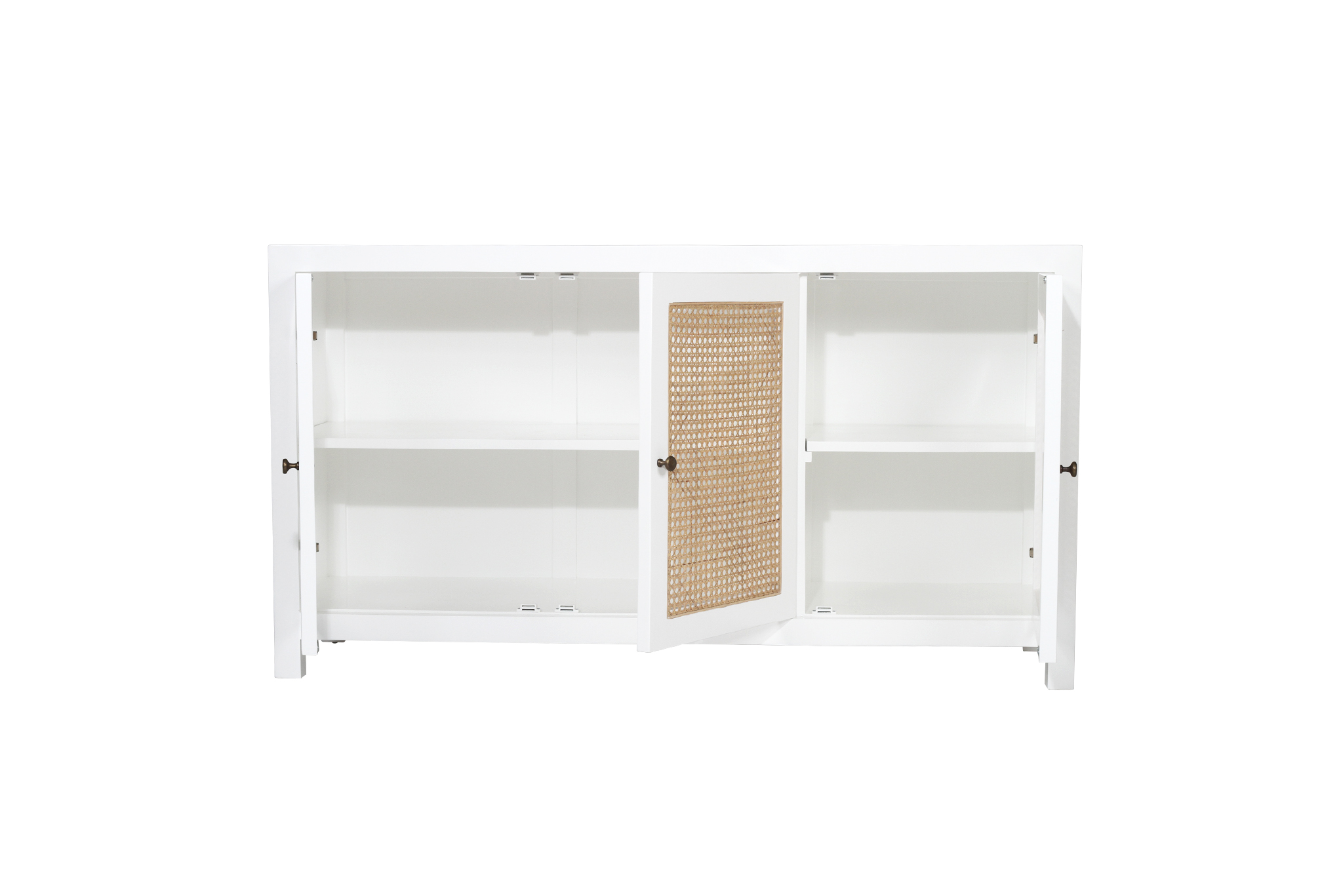 Charlie Three Door Sideboard - White - Image 3