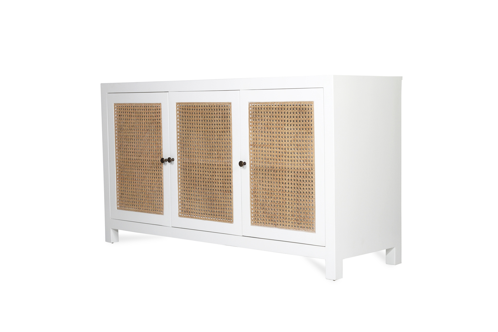 Charlie Three Door Sideboard - White - Image 4
