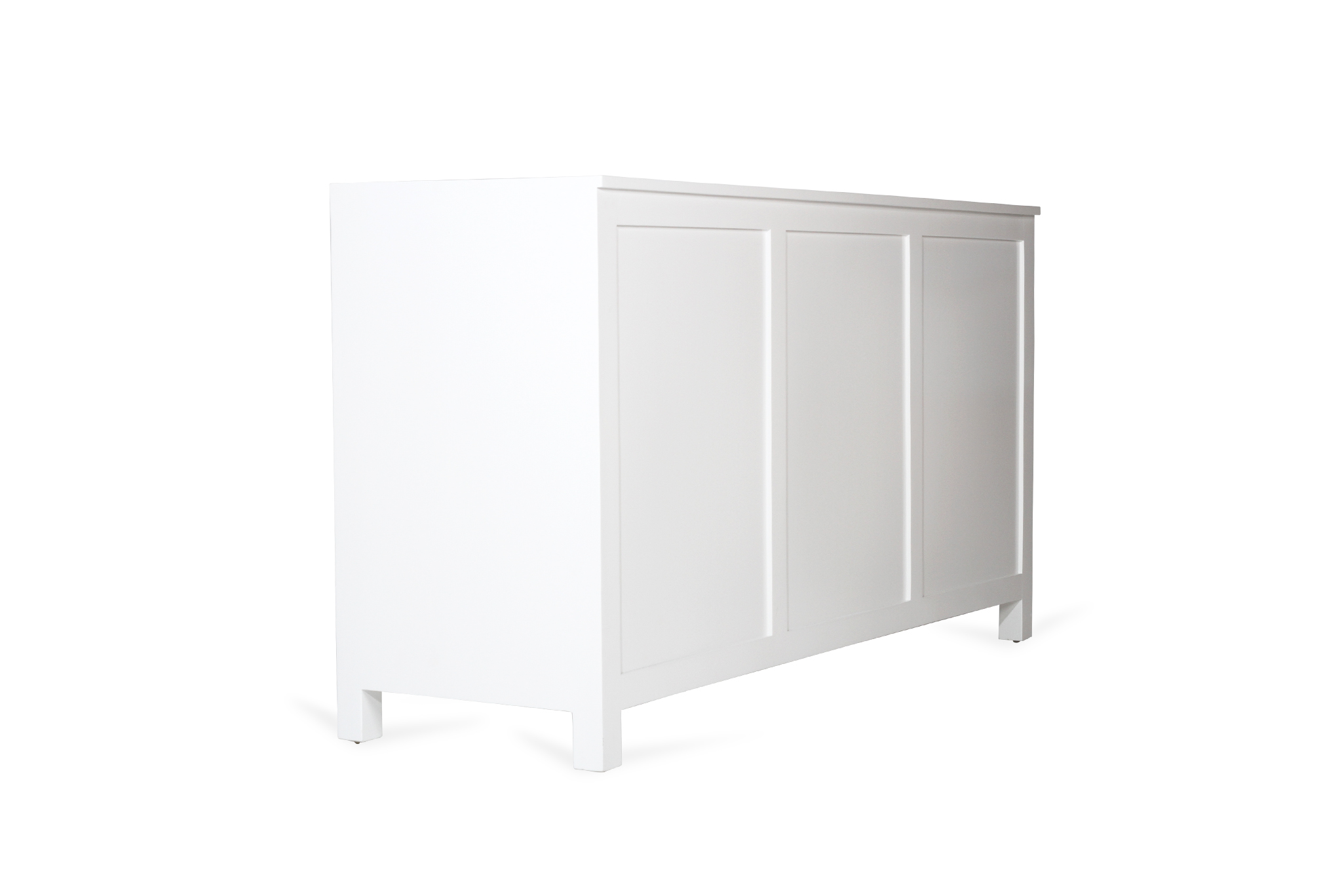 Charlie Three Door Sideboard - White - Image 9