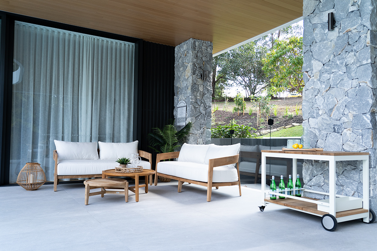 Kingscliff Outdoor Sofa - 2 Seater - (Canvas Natural, Cast Slate or Cast Silver Upholstery) - Image 40