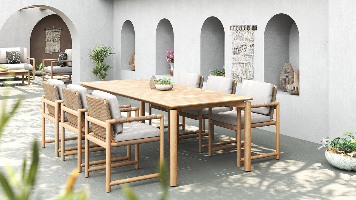 Esperance Outdoor Table - 2.4m - Image 6