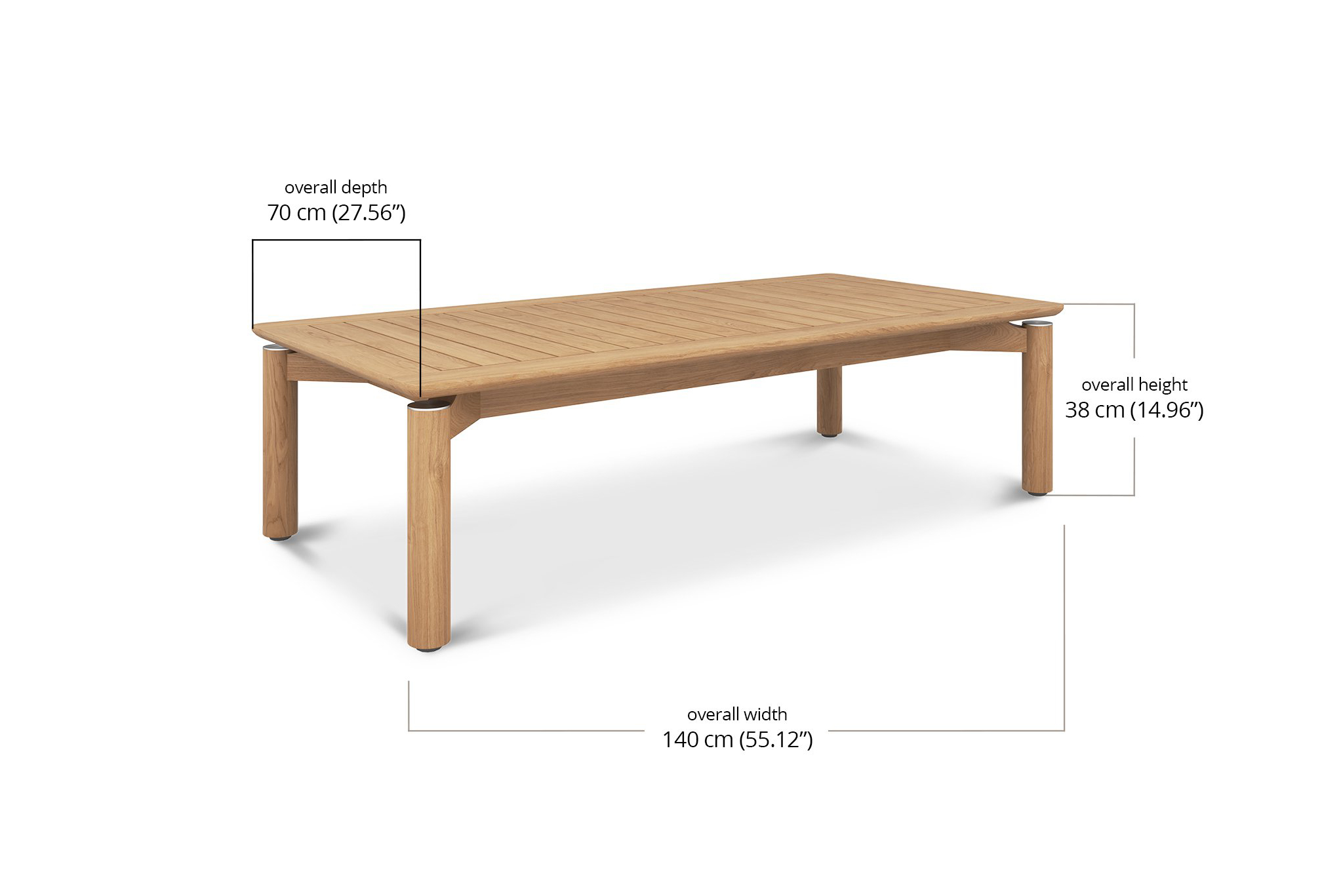 Esperance Outdoor Coffee Table - Image 8