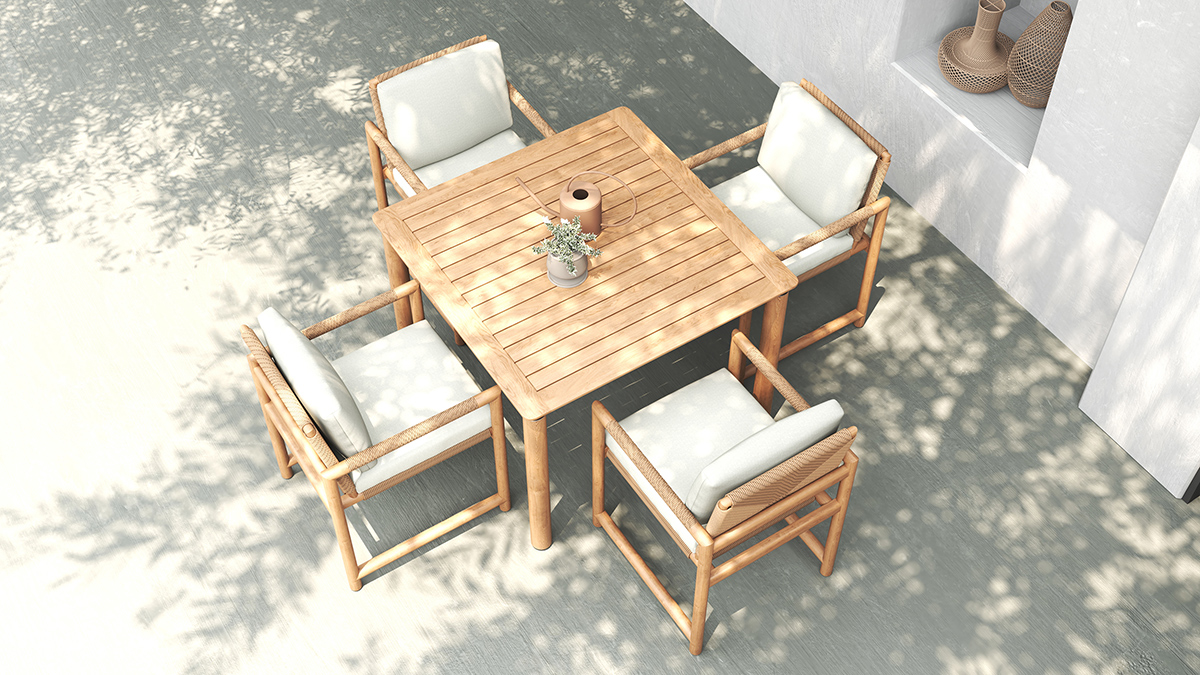 Esperance Outdoor Dining Armchair - Image 6