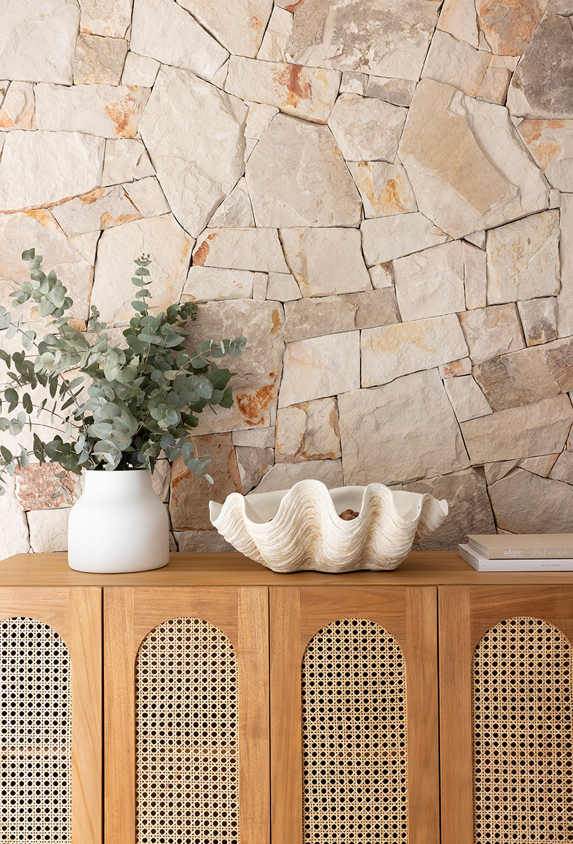 Ryan Six Door Sideboard - Natural - Image 12