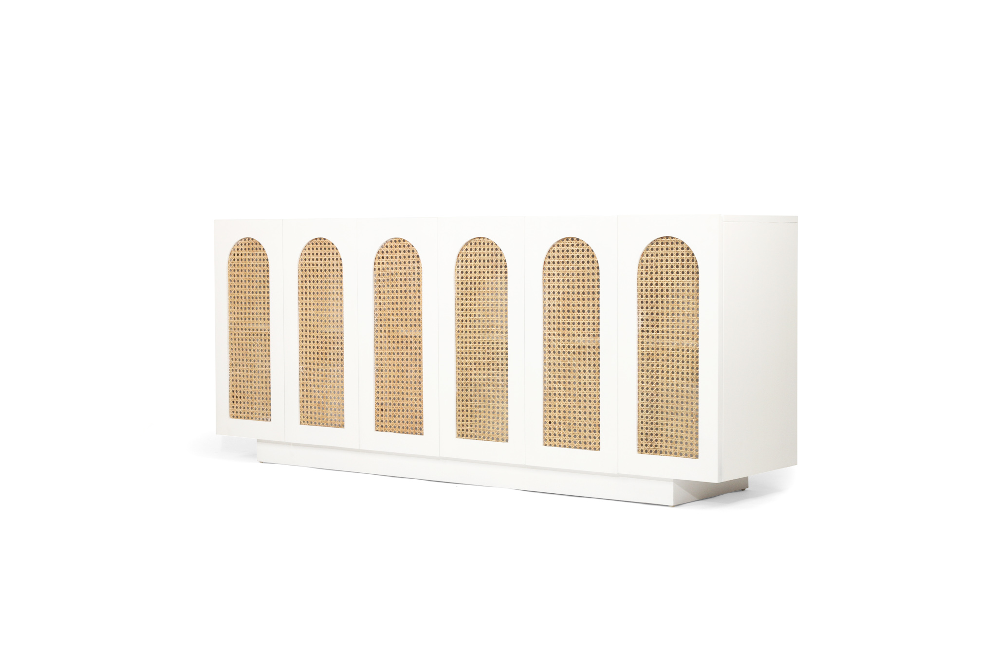 Ryan Six Door Sideboard - White - Image 3