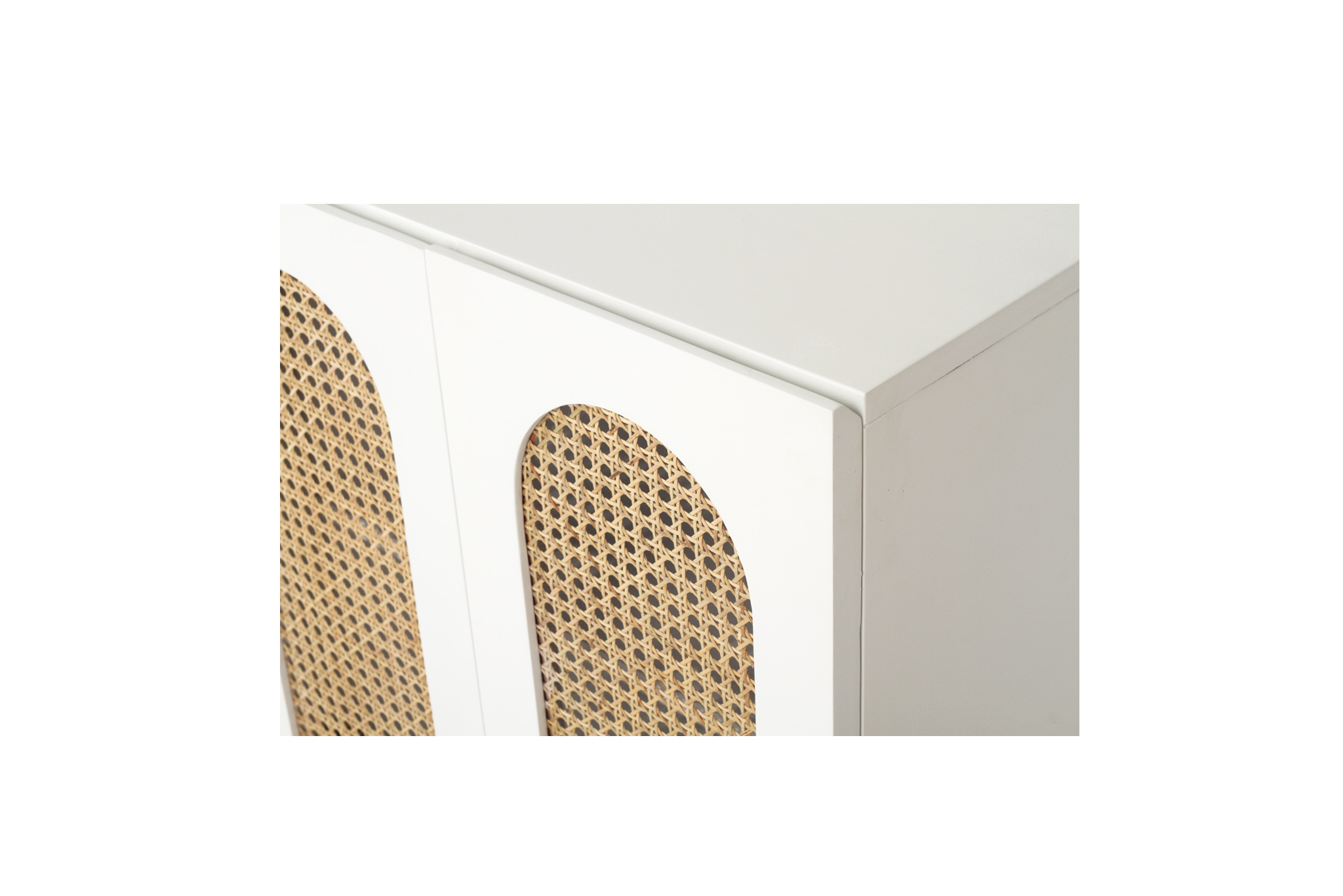 Ryan Six Door Sideboard - White - Image 9