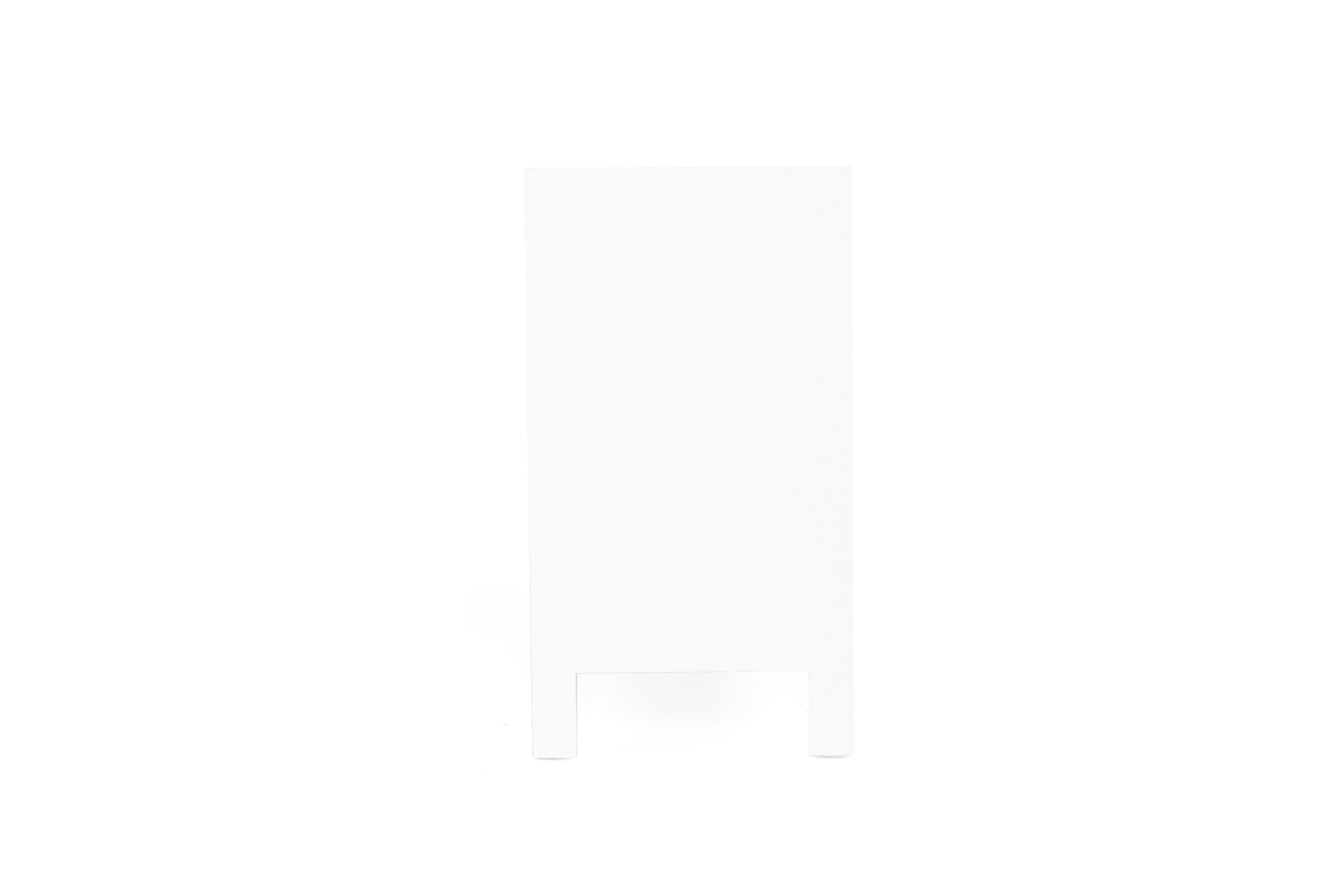 Audrey 2 Door Sideboard - White - Image 5