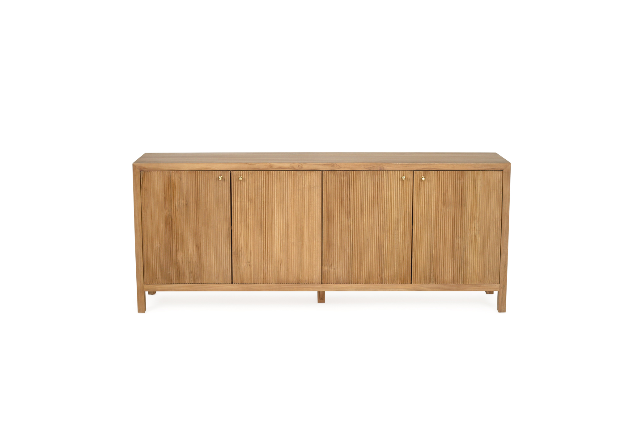 Audrey 4 Door Sideboard - Natural - Image 3
