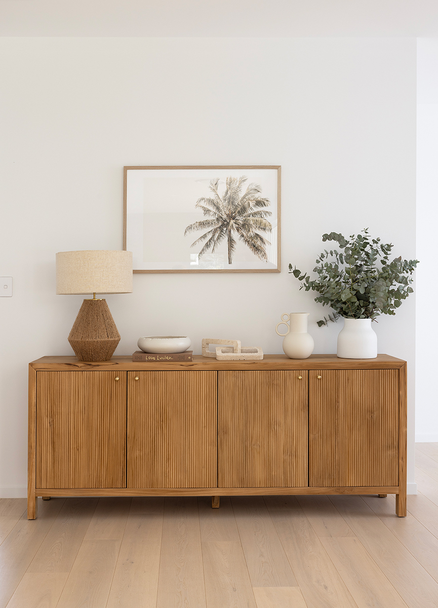 Audrey 4 Door Sideboard - Natural - Image 2