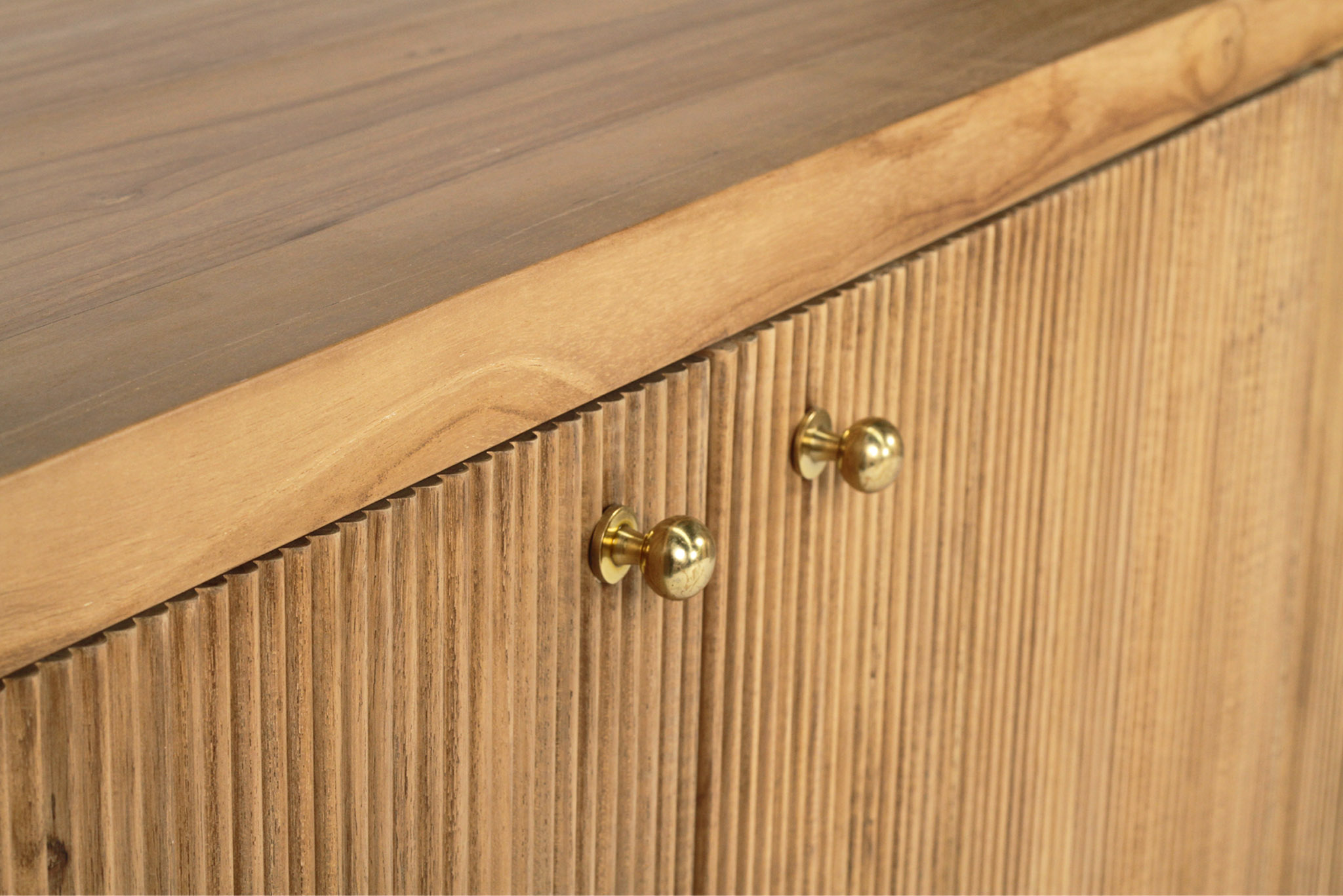 Audrey 4 Door Sideboard - Natural - Image 6