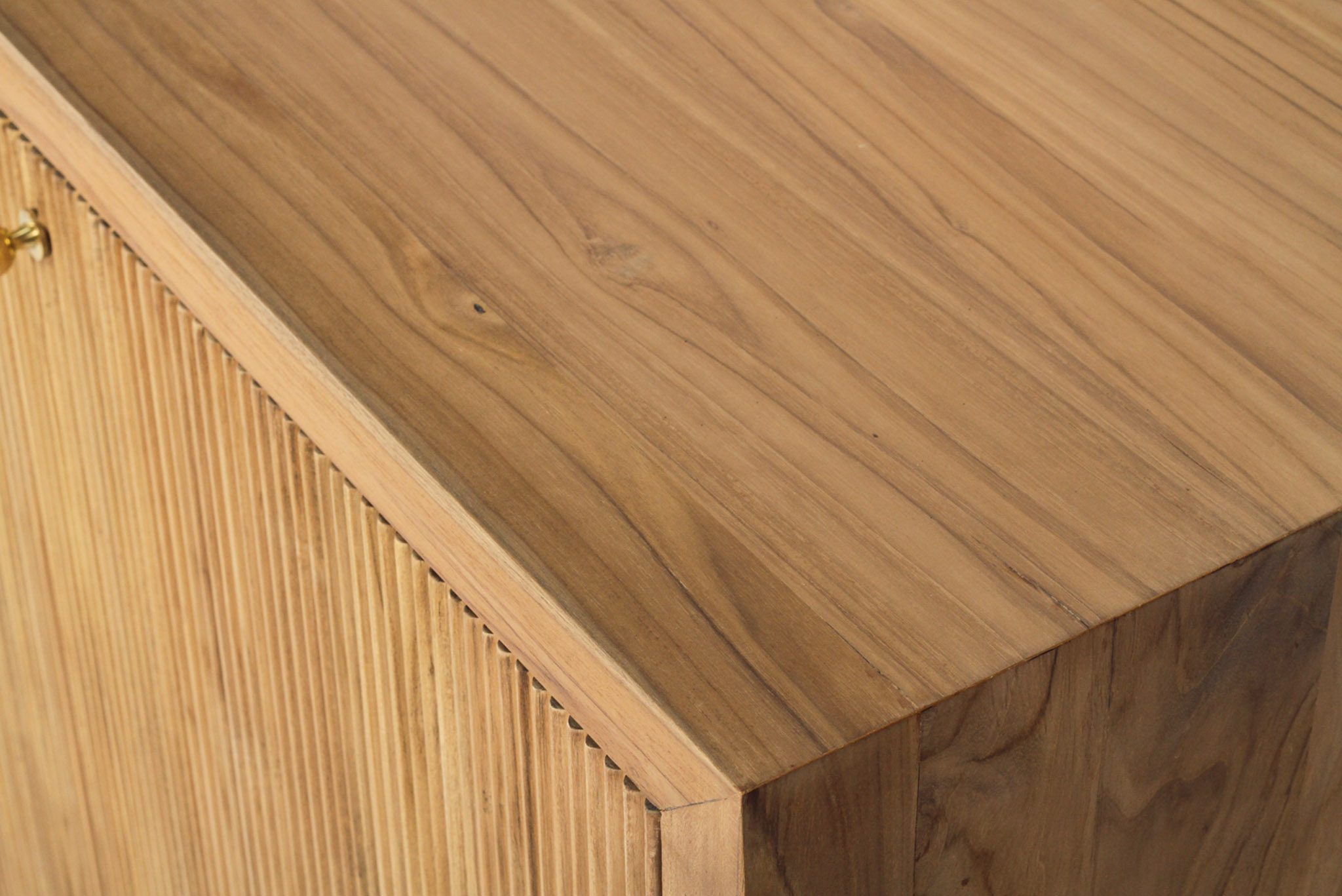 Audrey 4 Door Sideboard - Natural - Image 7