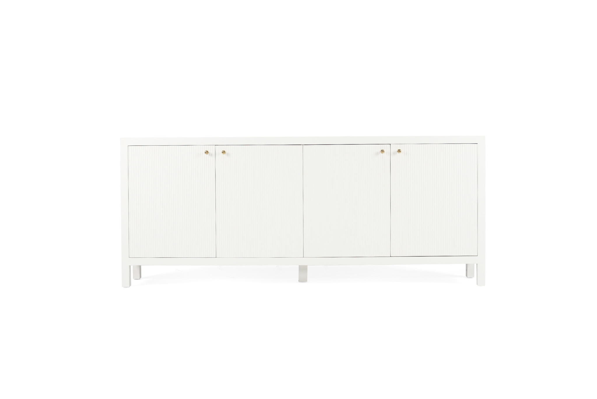 Audrey 4 Door Sideboard - White