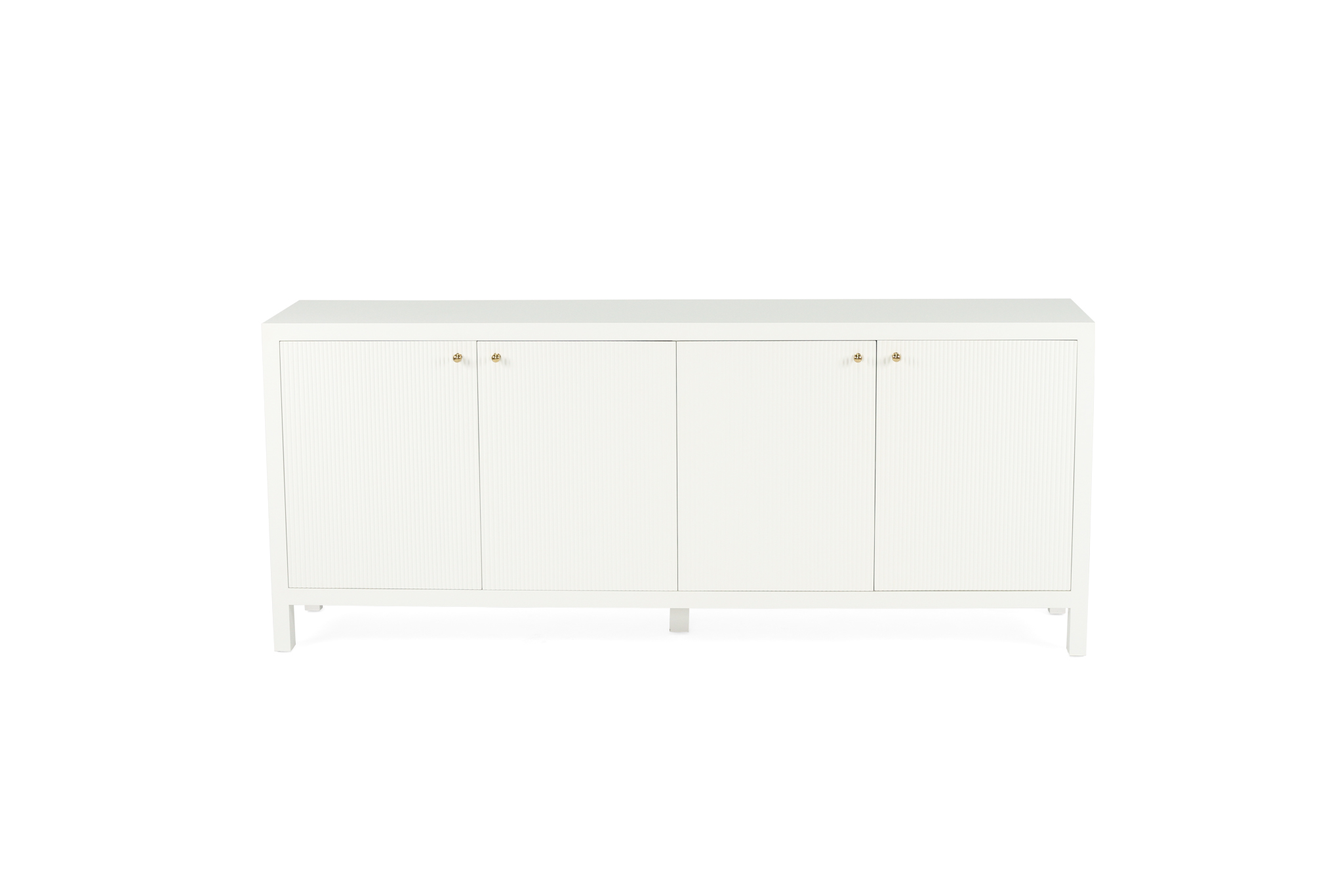 Audrey 4 Door Sideboard - White - Image 3