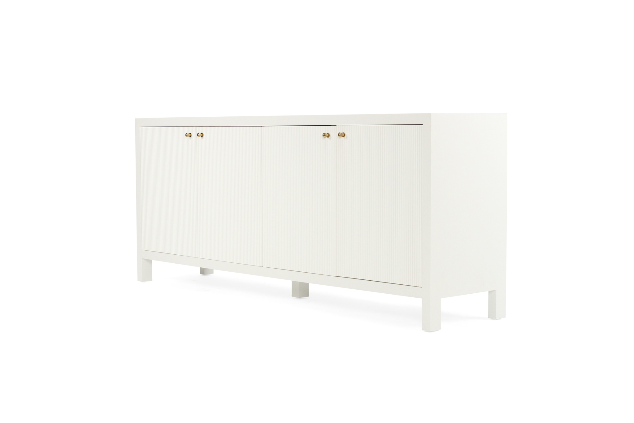 Audrey 4 Door Sideboard - White - Image 5
