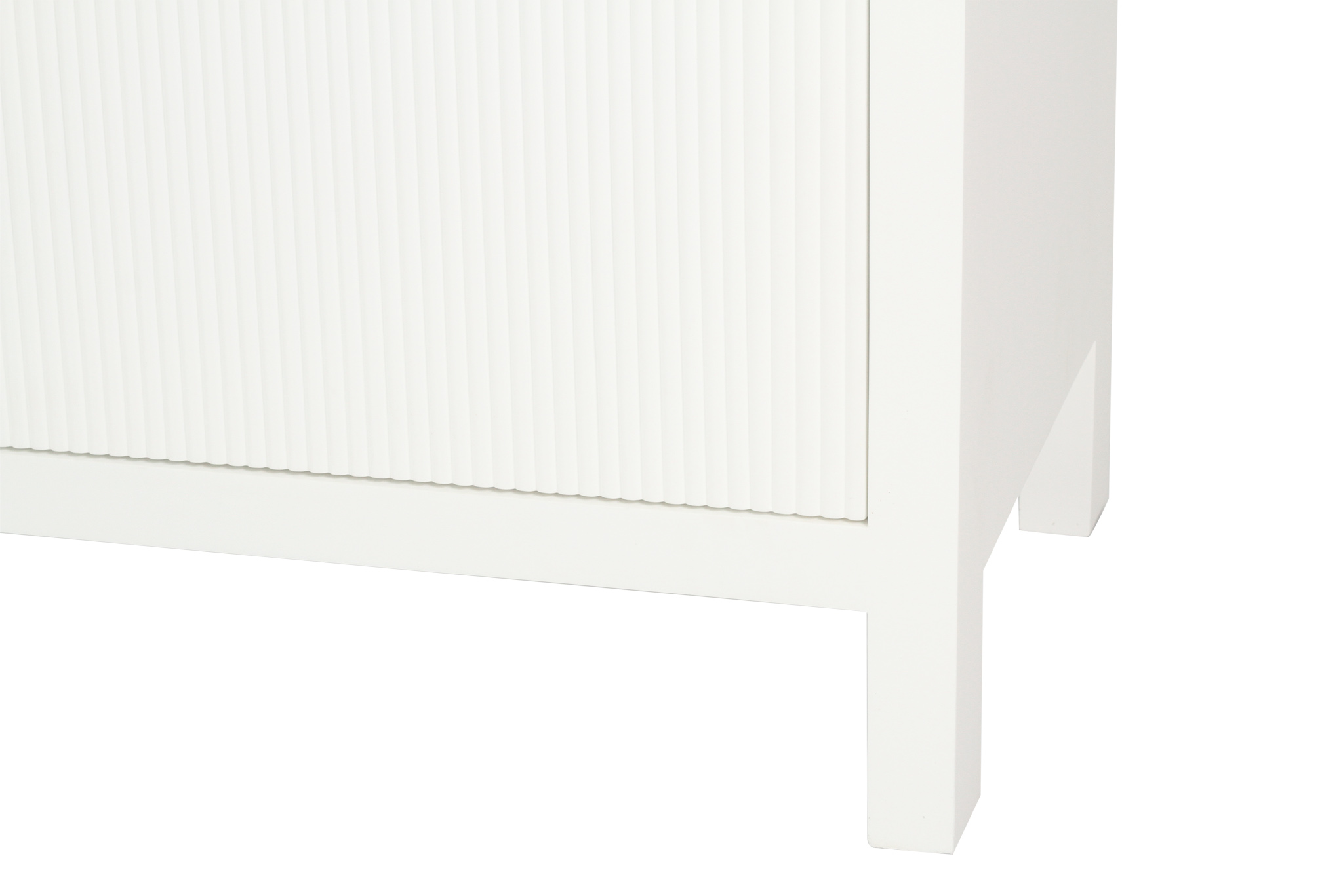 Audrey 4 Door Sideboard - White - Image 9