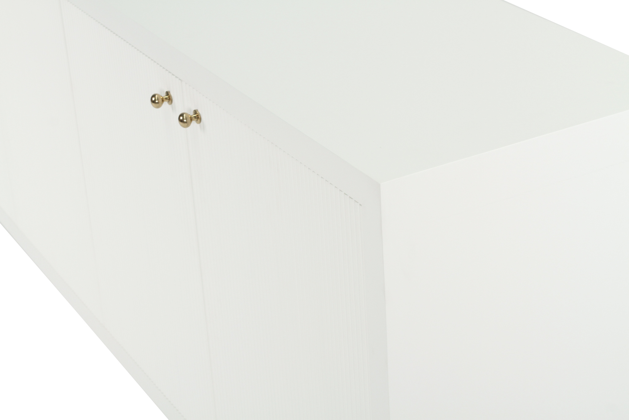 Audrey 4 Door Sideboard - White - Image 10