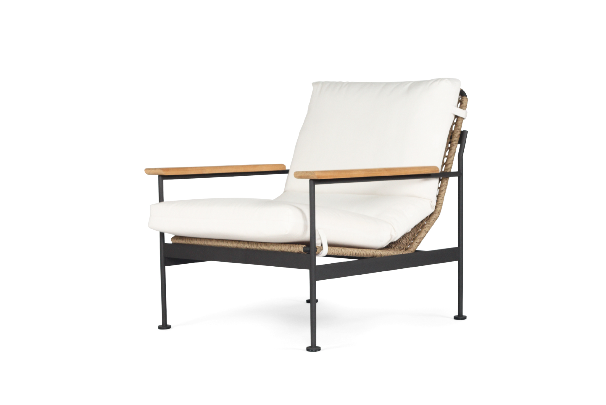 Bryce Outdoor 1 Seater Sofa - Asteroid Black