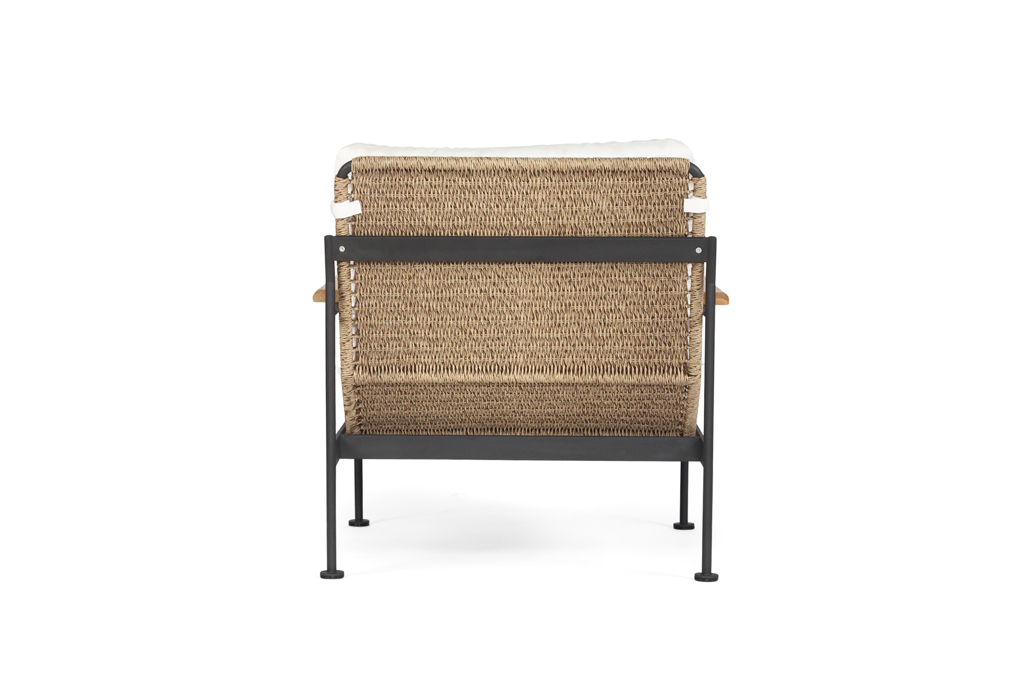 Bryce Outdoor 1 Seater Sofa - Asteroid Black - Image 7